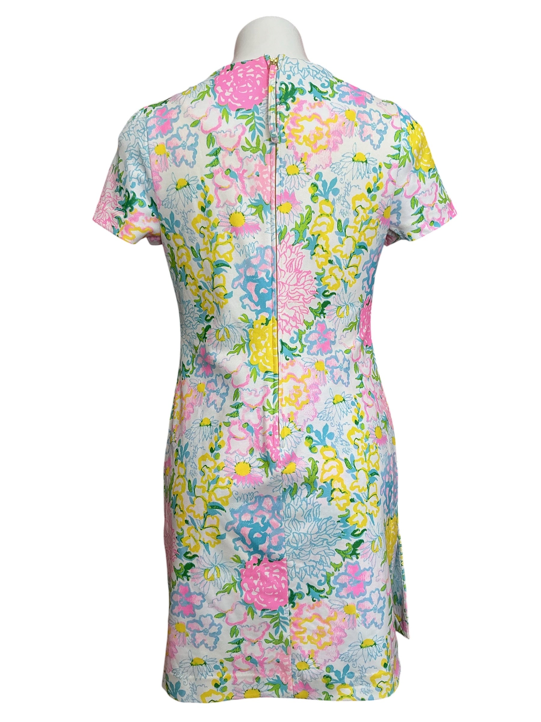 Lilly Pulitzer NWT Melodie Skirted Romper Multi Lilly Garden - Size S