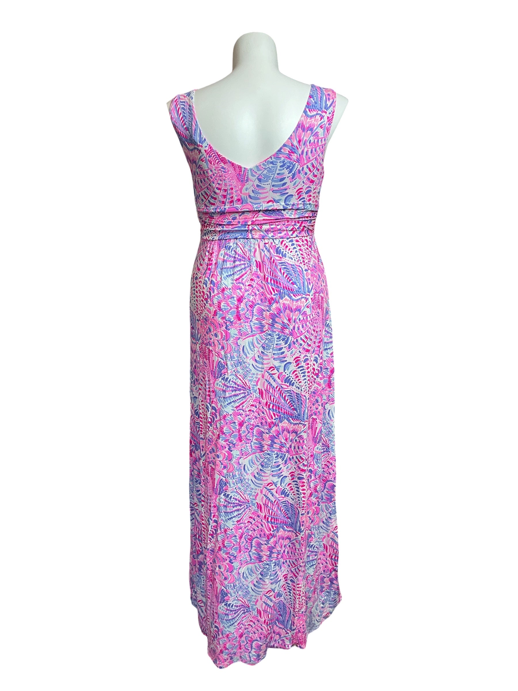 Lilly Pulitzer NWT Sloane Dress - Raz Berry Sea You Soon - Size L
