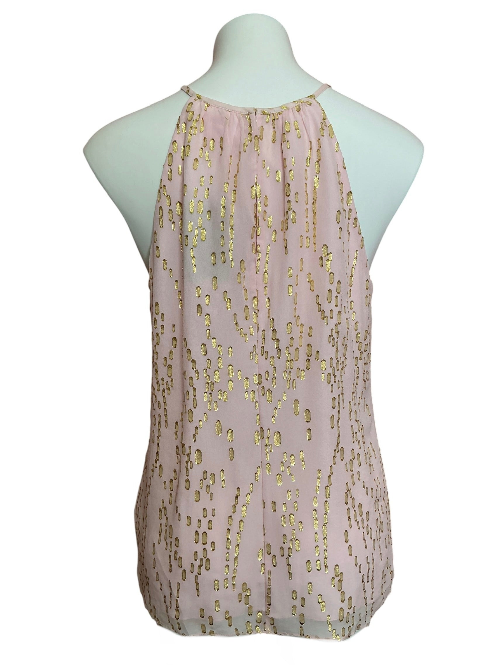 Lilly Pulitzer NWT Del Mar Top Quartz Bubble Clip Dot Jacquard - Size L