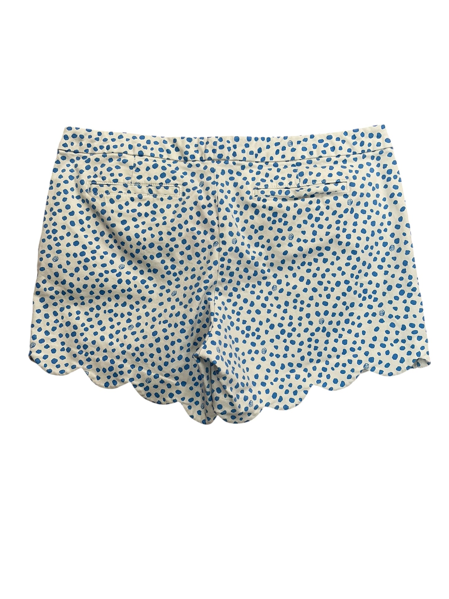 Lilly Pulitzer Buttercup Shorts Zanzibar Blue Lilly’s Dot Inverted - Size 14