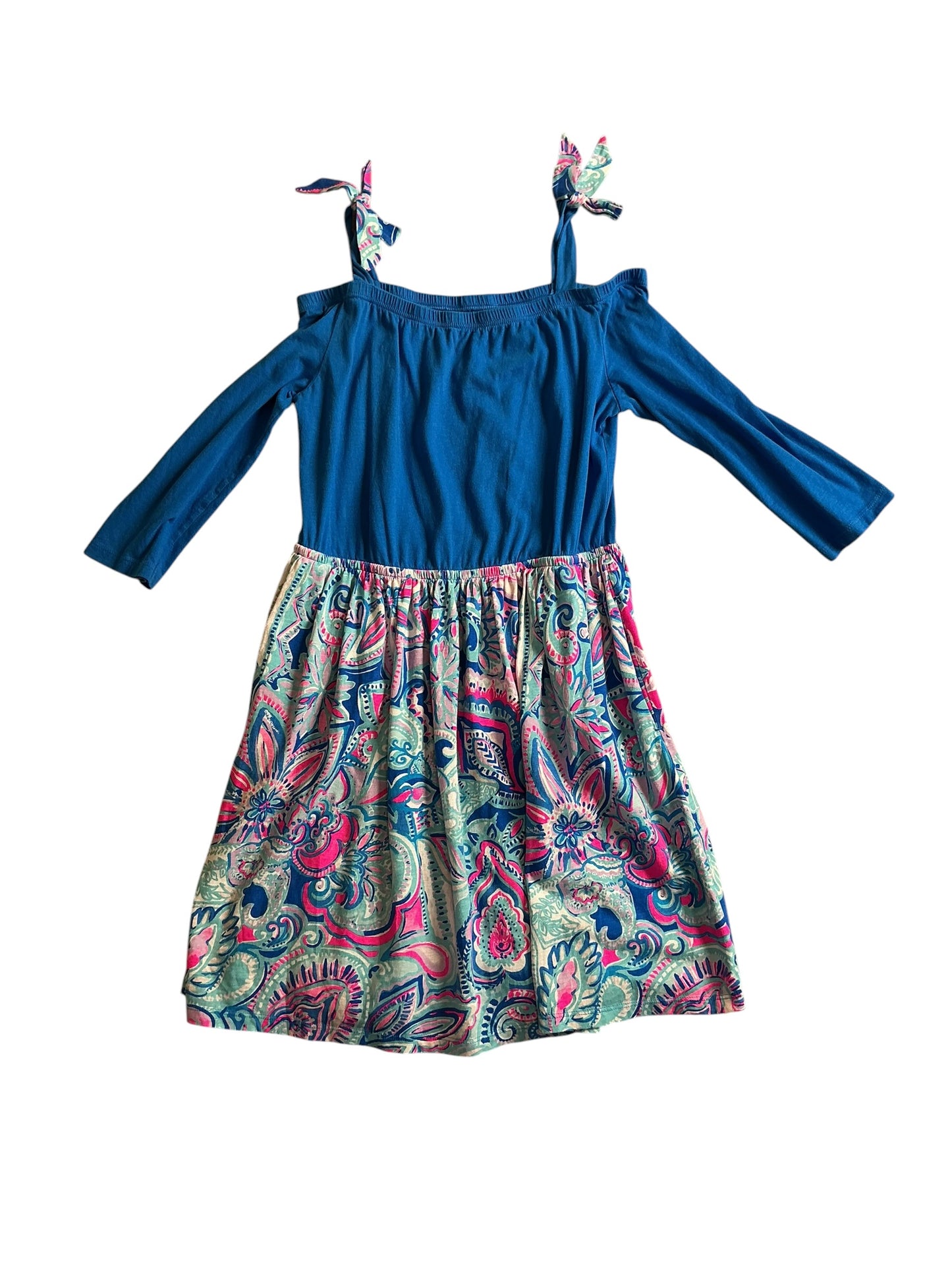 Lilly Pulitzer Minisa Dress - Indigo Living The Dream - Size XL 12-14