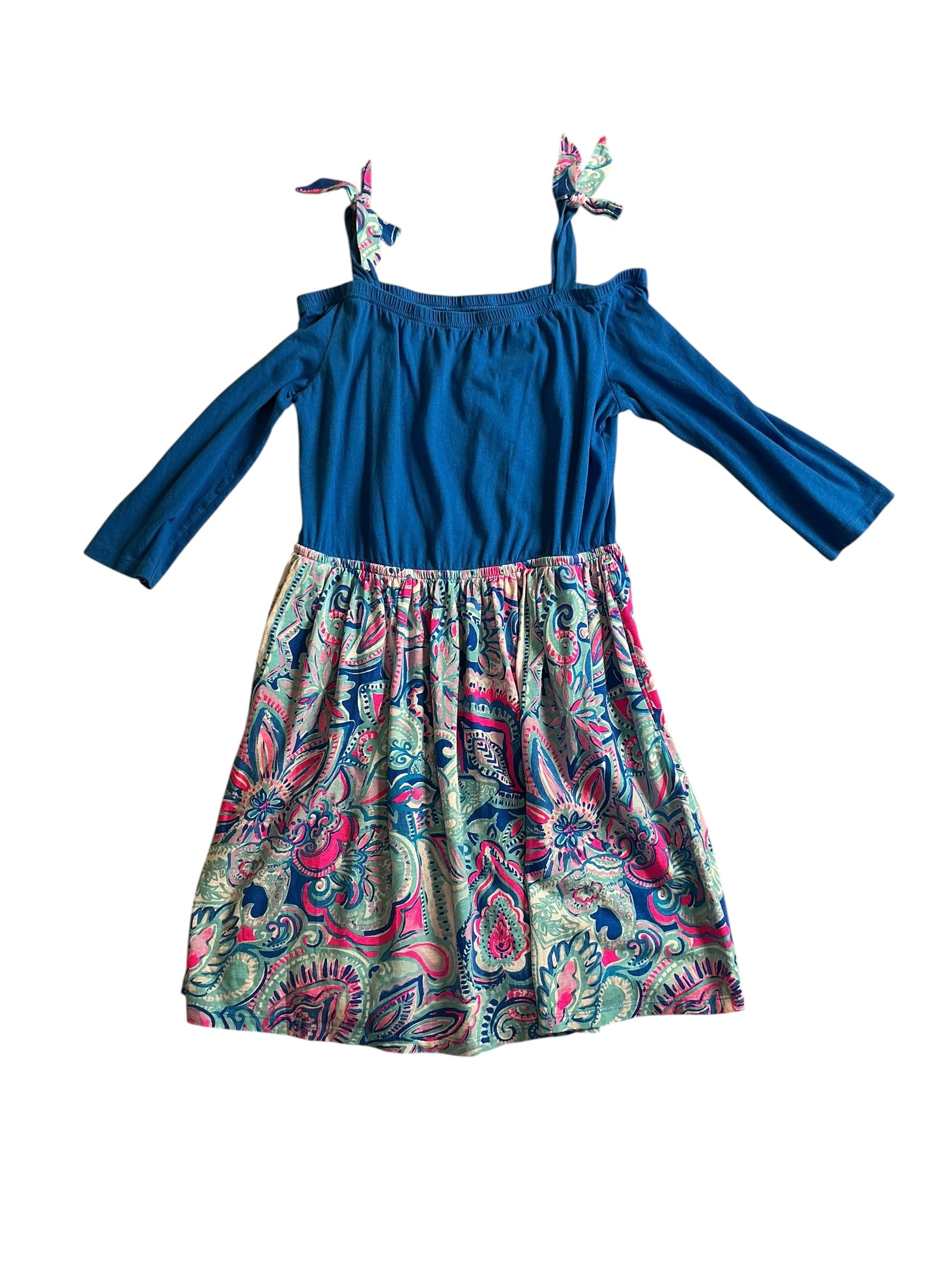 Lilly Pulitzer Minisa Dress - Indigo Living The Dream - Size XL 12-14