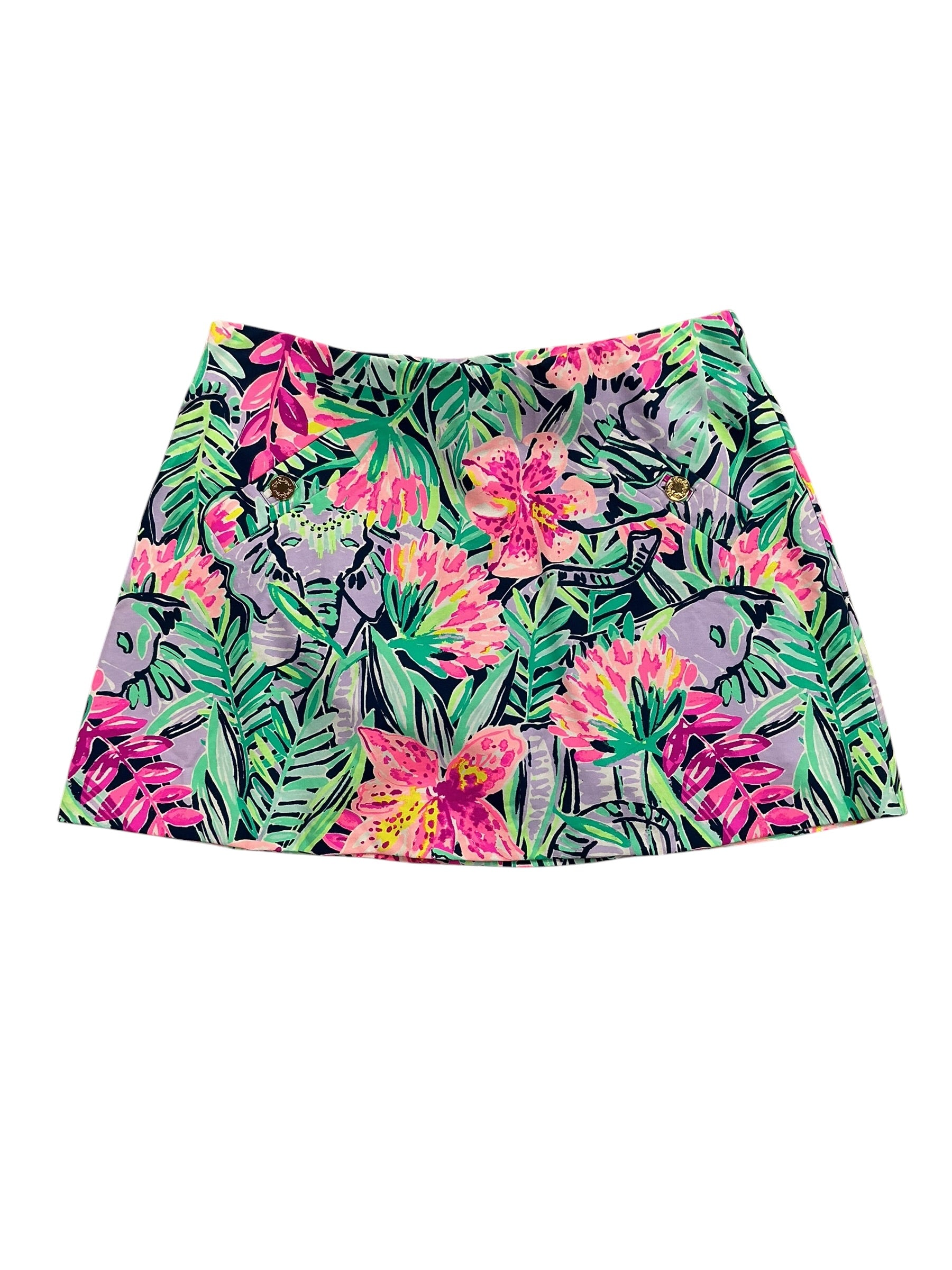 Lilly Pulitzer NWT Madison Skort Multi Slathouse Soiree - Size M