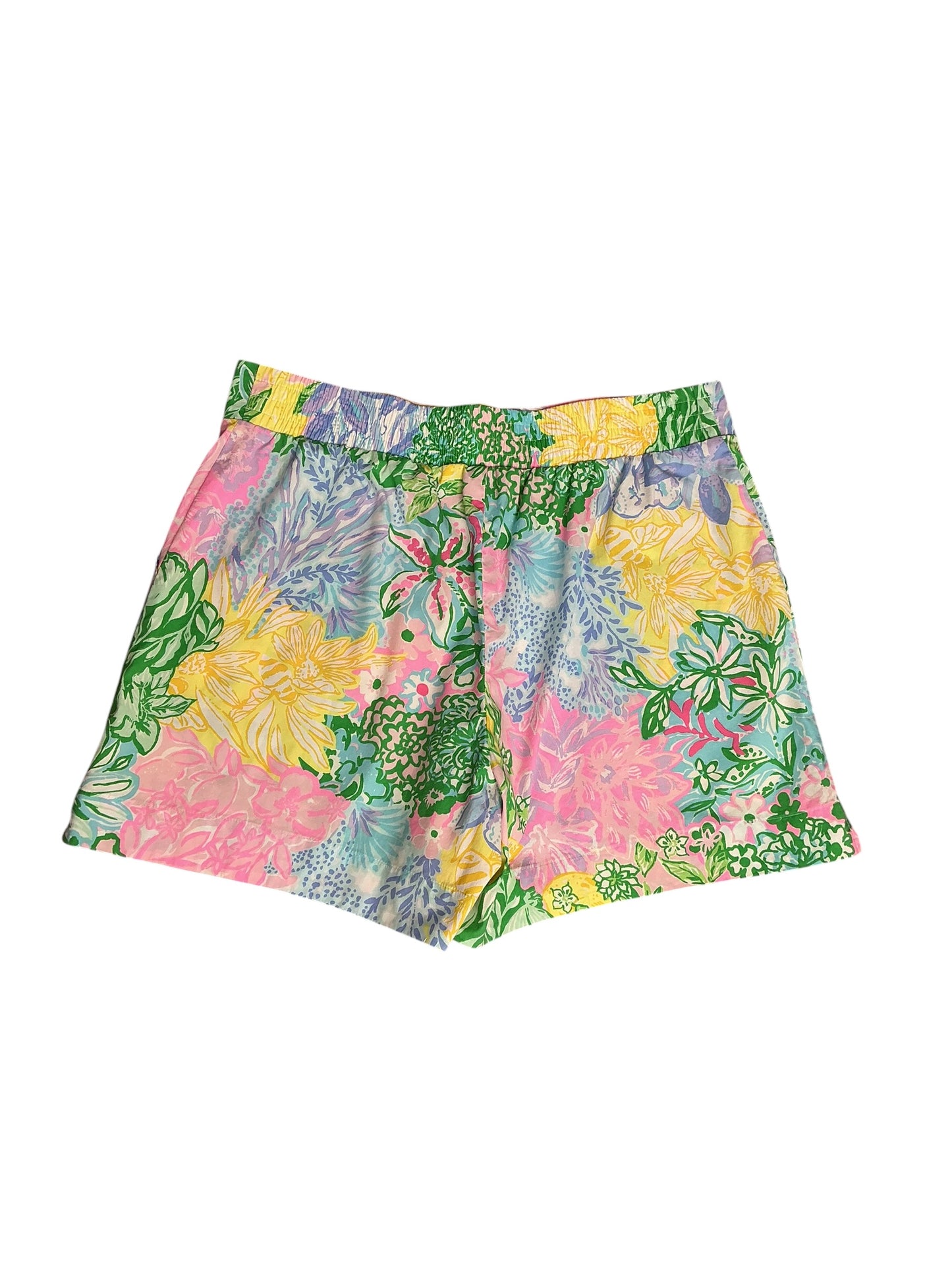 Lilly Pulitzer Walsh Shorts Multi Bright Delight Patch - Size M