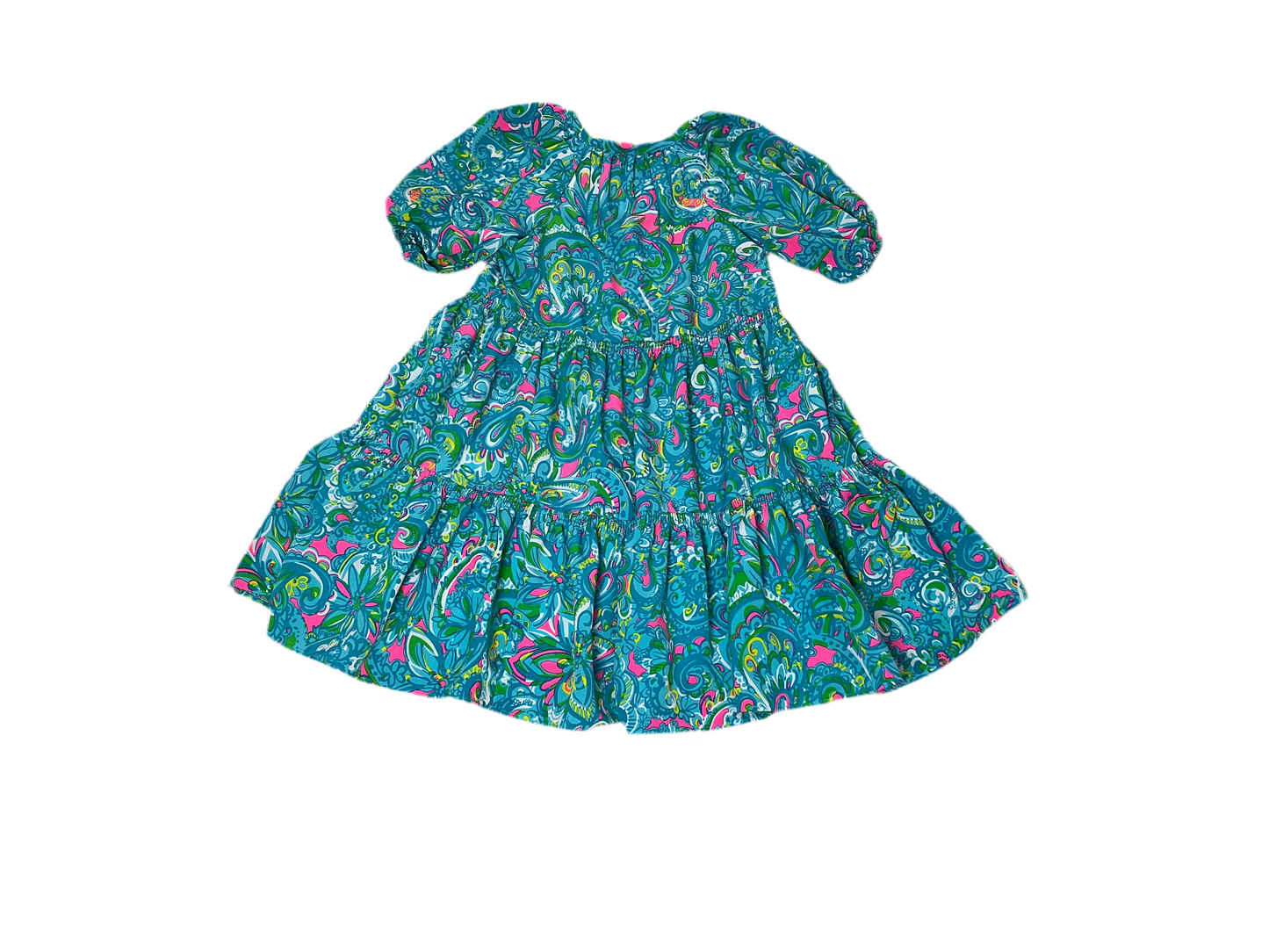 Lilly Pulitzer Shannon Dress - Seabreeze Blue Hey Gulf Friend - Size xxs