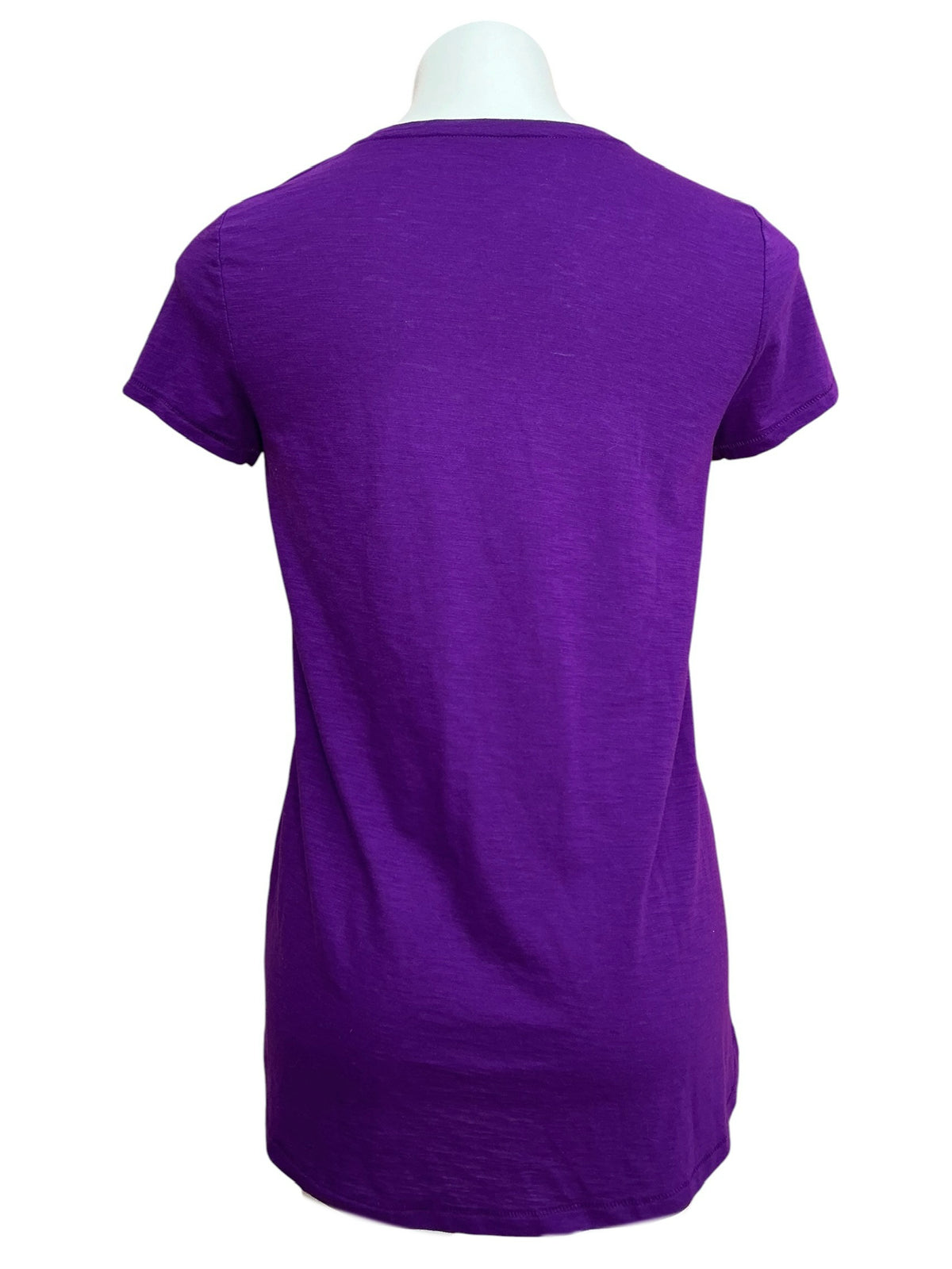 Lilly Pulitzer Etta V Neck Top Acapulco Purple - Size XS