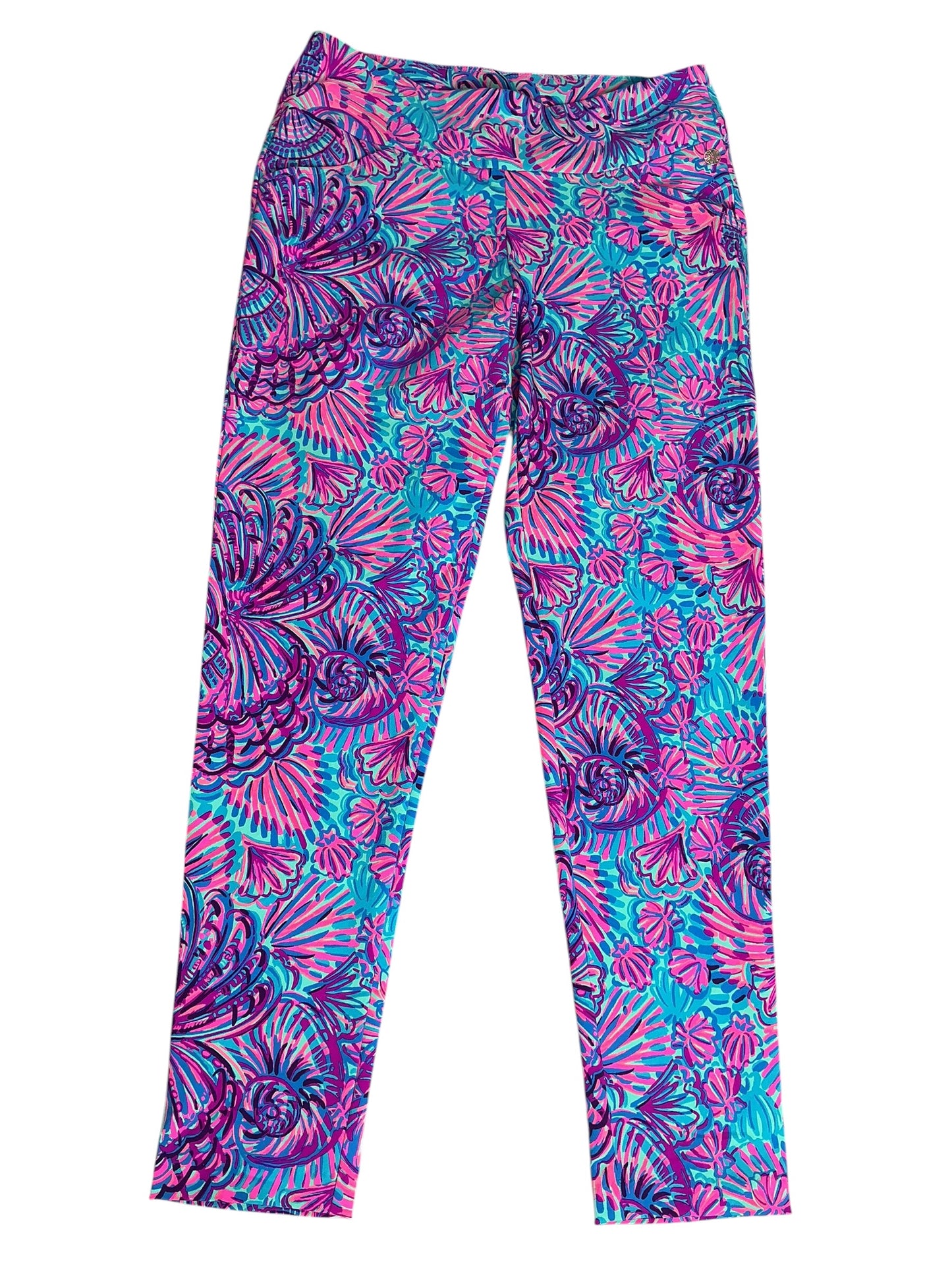 Lilly Pulitzer UPF 50+ Luxletic Corso Pants Sea Shells - Size 8