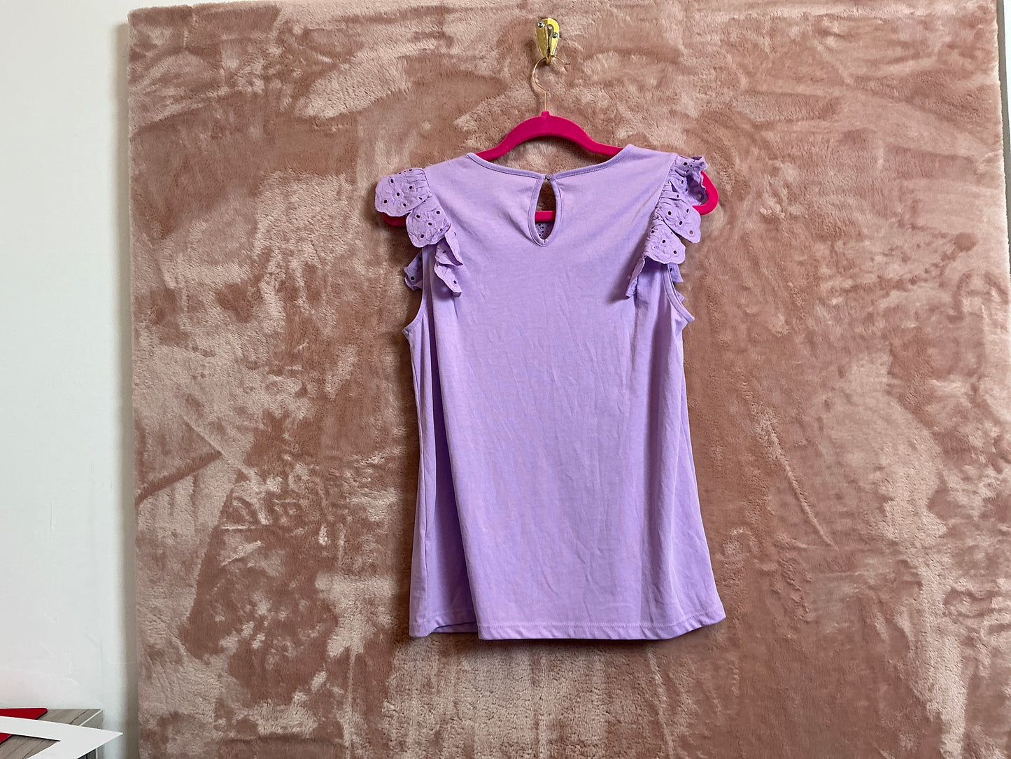 Lilly Pulitzer NWT Bev Top Purple Iris - Size S