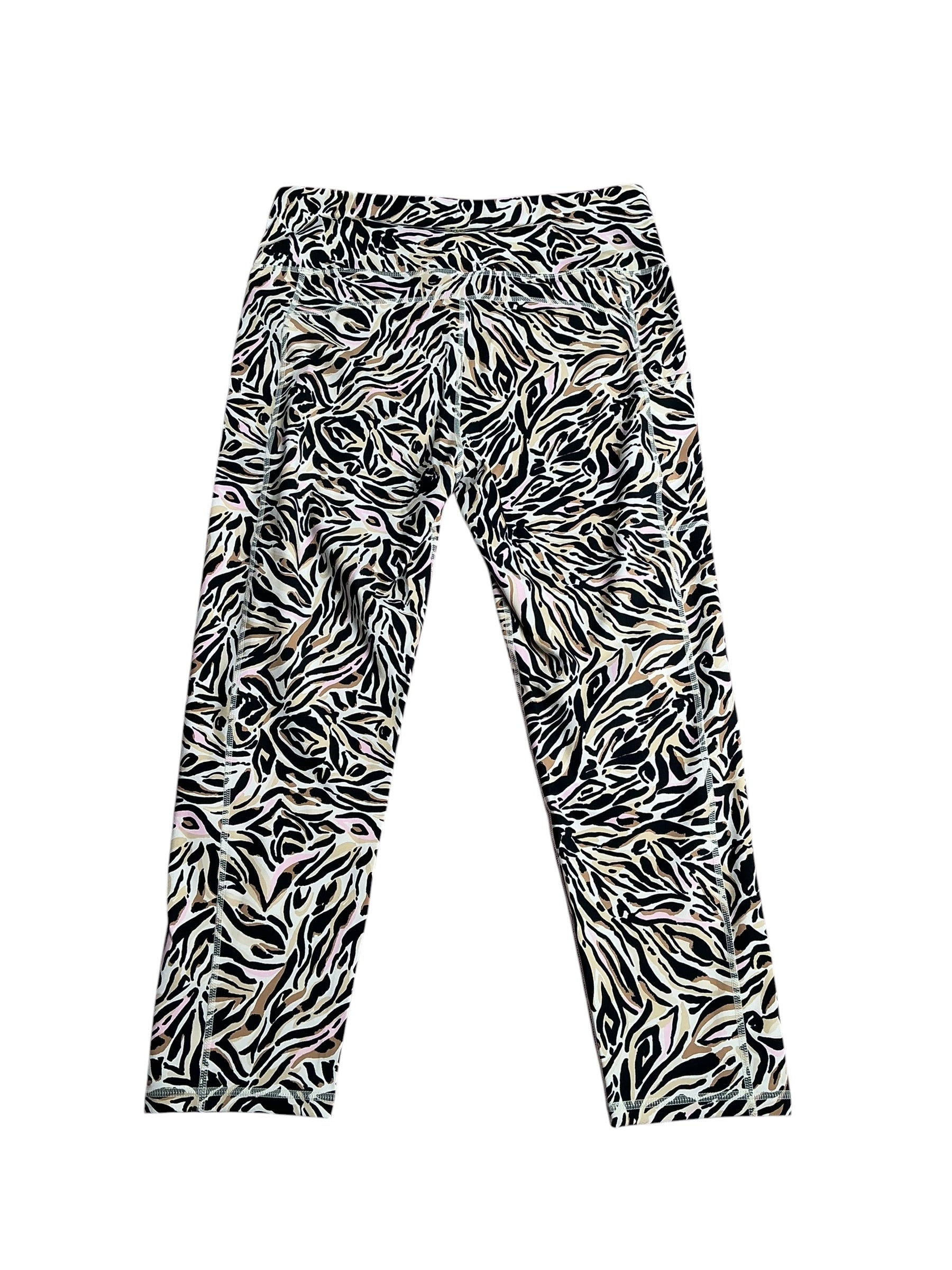 Lilly Pulitzer- NWT Weekender High Rise Midi Leggings Onyx Can You Zee Me Size XL