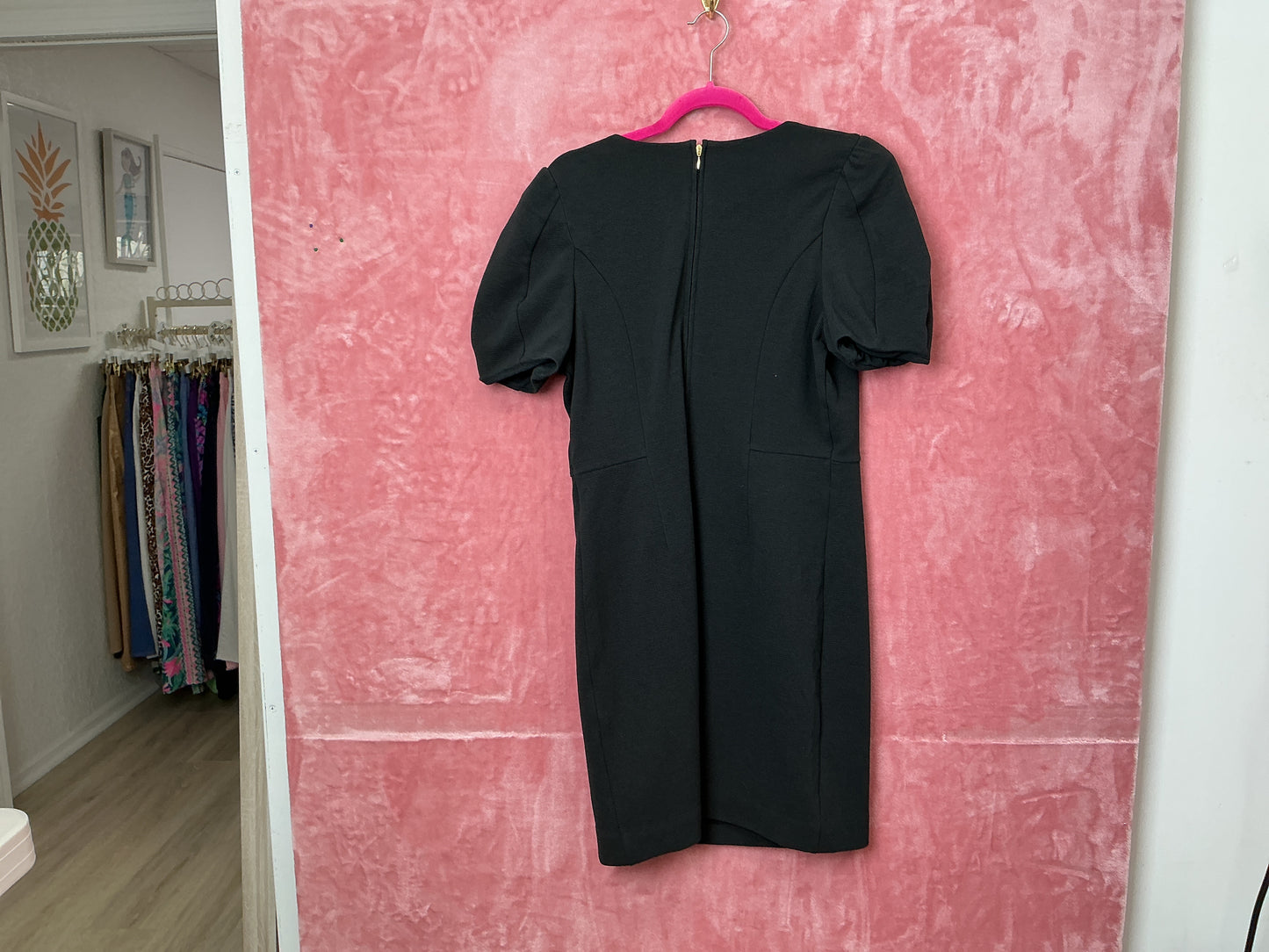 Lilly Pulitzer NWT Emilie Short Sleeve Shift Onyx - Size 12