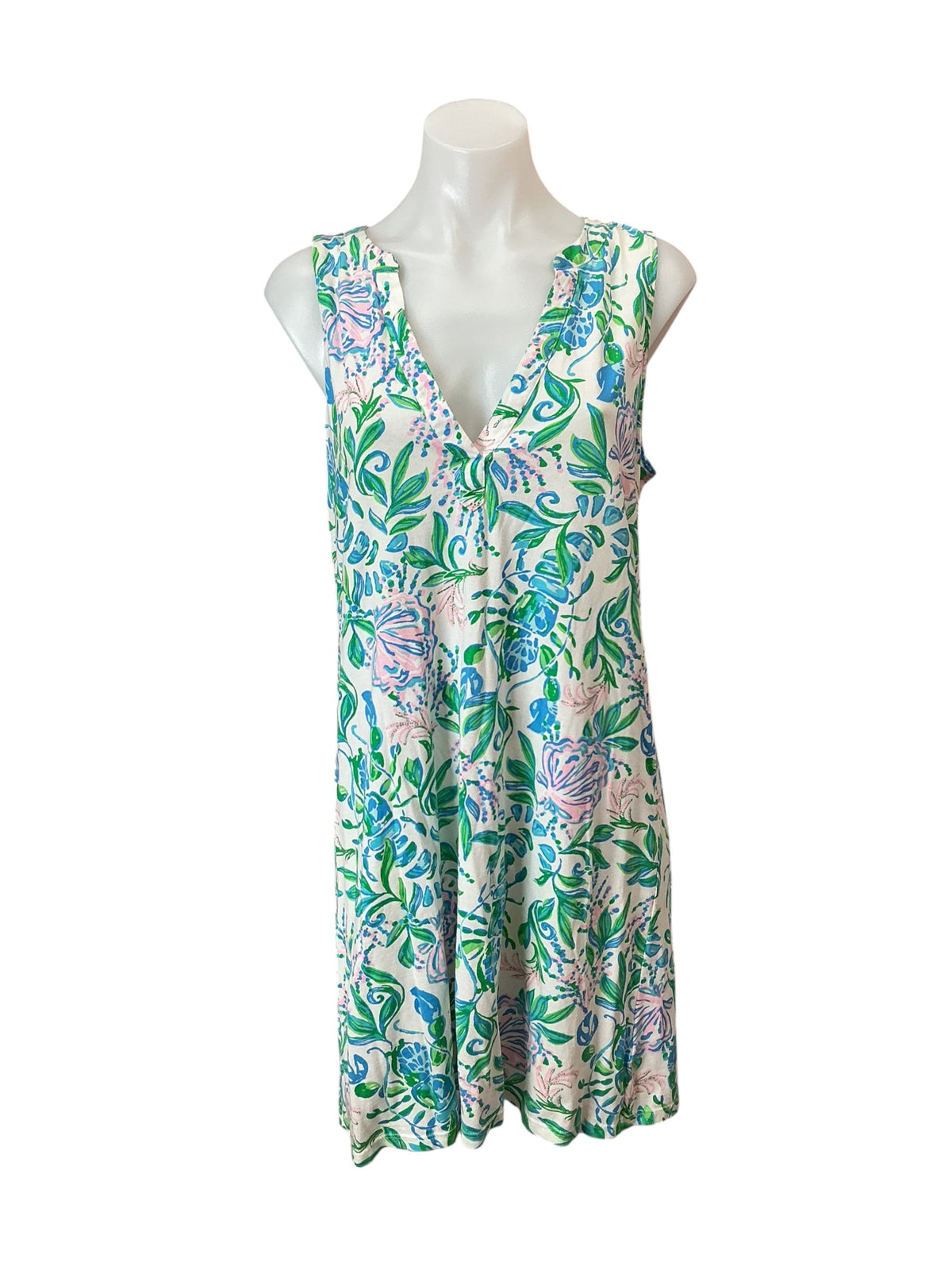 Lilly Pulitzer Dev Dress Resort White Just a Pinch - Size M