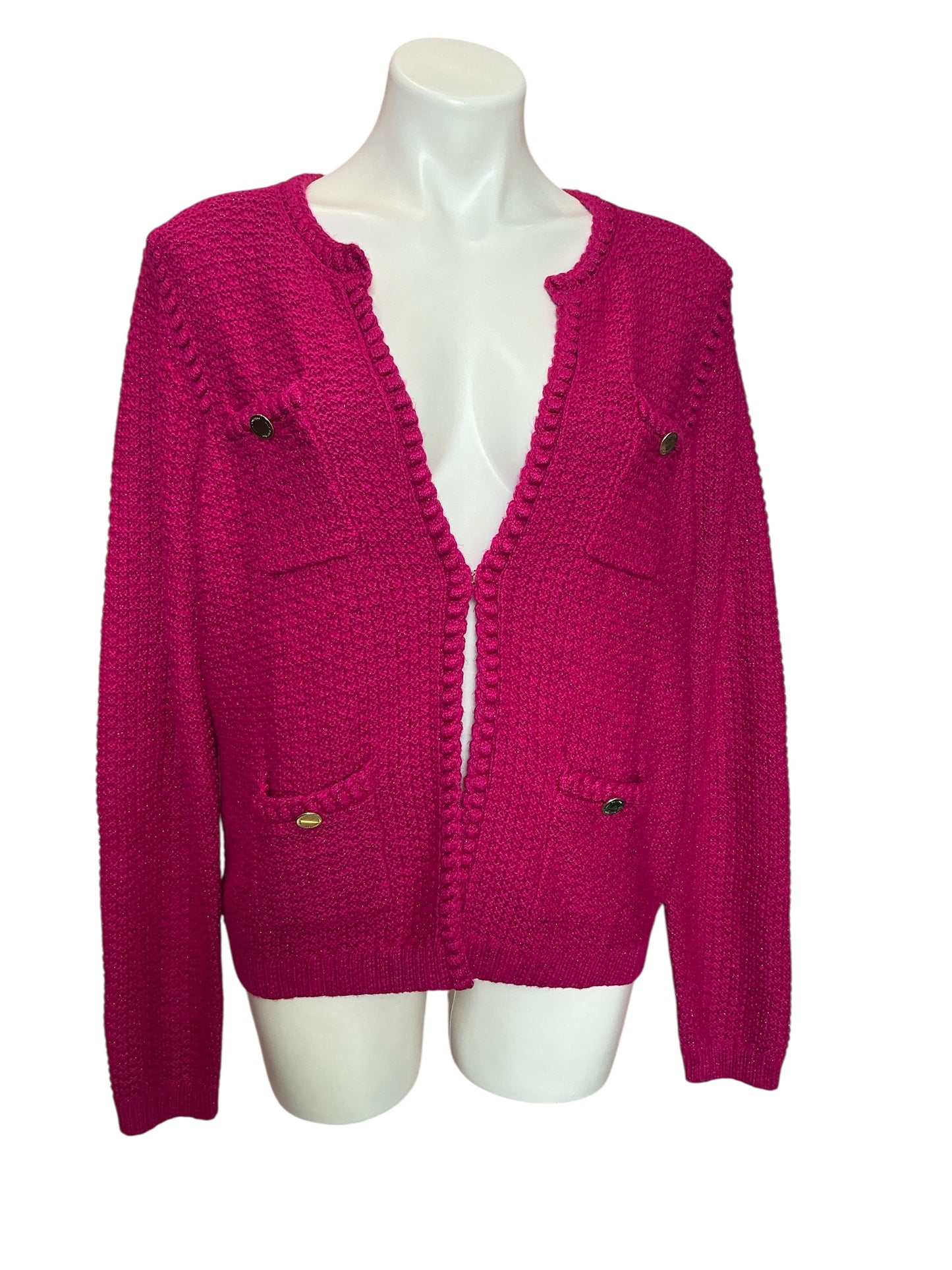 Lilly Pulitzer Kenton Mistique Pink Metallic - Size L