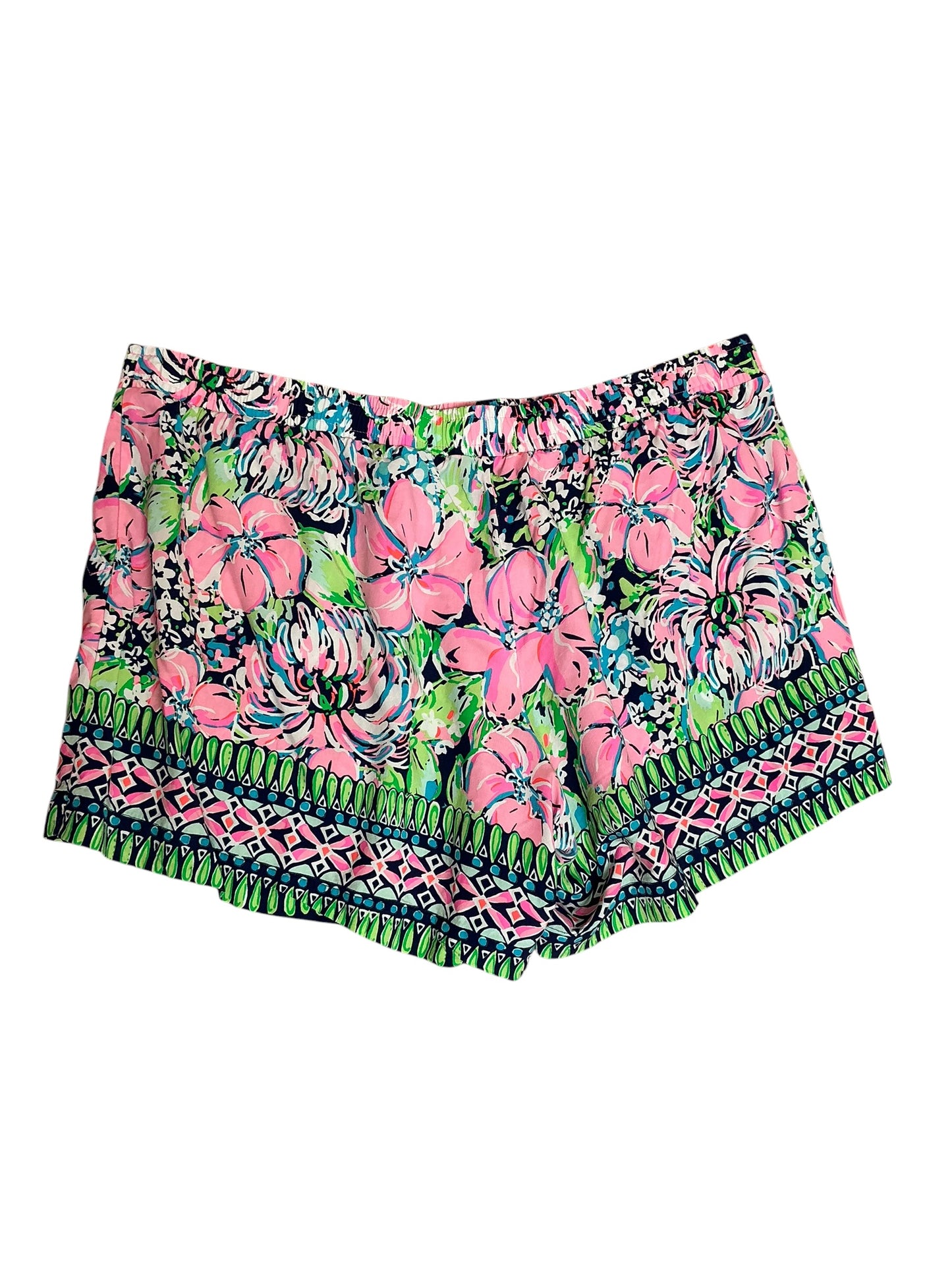 Lilly Pulitzer Katia Short High Tide Tall Order Engineered - Size XL