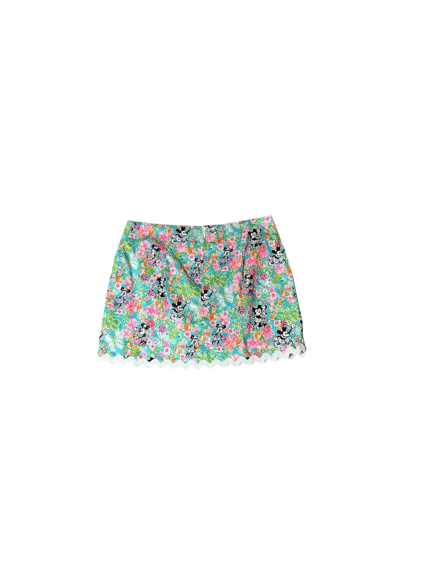 Lilly Pulitzer x Disney Gardner Mini Skort Lilly Hearts Disney - Size 2