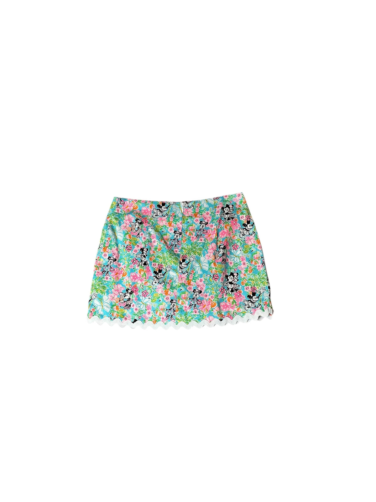 Lilly Pulitzer x Disney Gardner Mini Skort Lilly Hearts Disney - Size 2