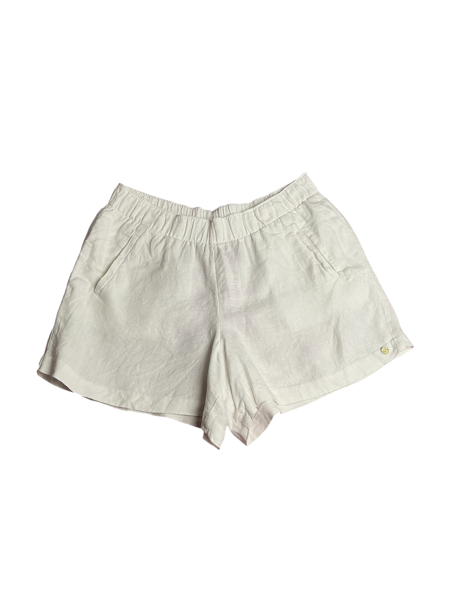 Lilly Pulitzer- Lilo Linen Short Oatmeal Size L