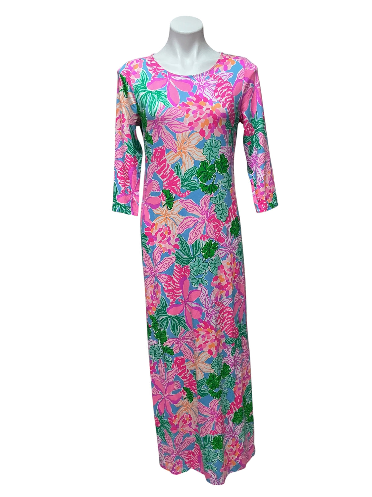 Lilly Pulitzer Morgann Maxi Dress Tigers Lair - Size M