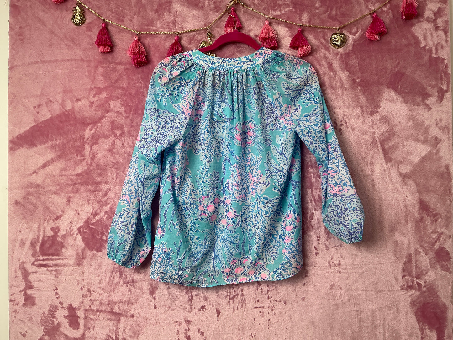 Lilly Pulitzer Long Sleeve Top - Size XS
