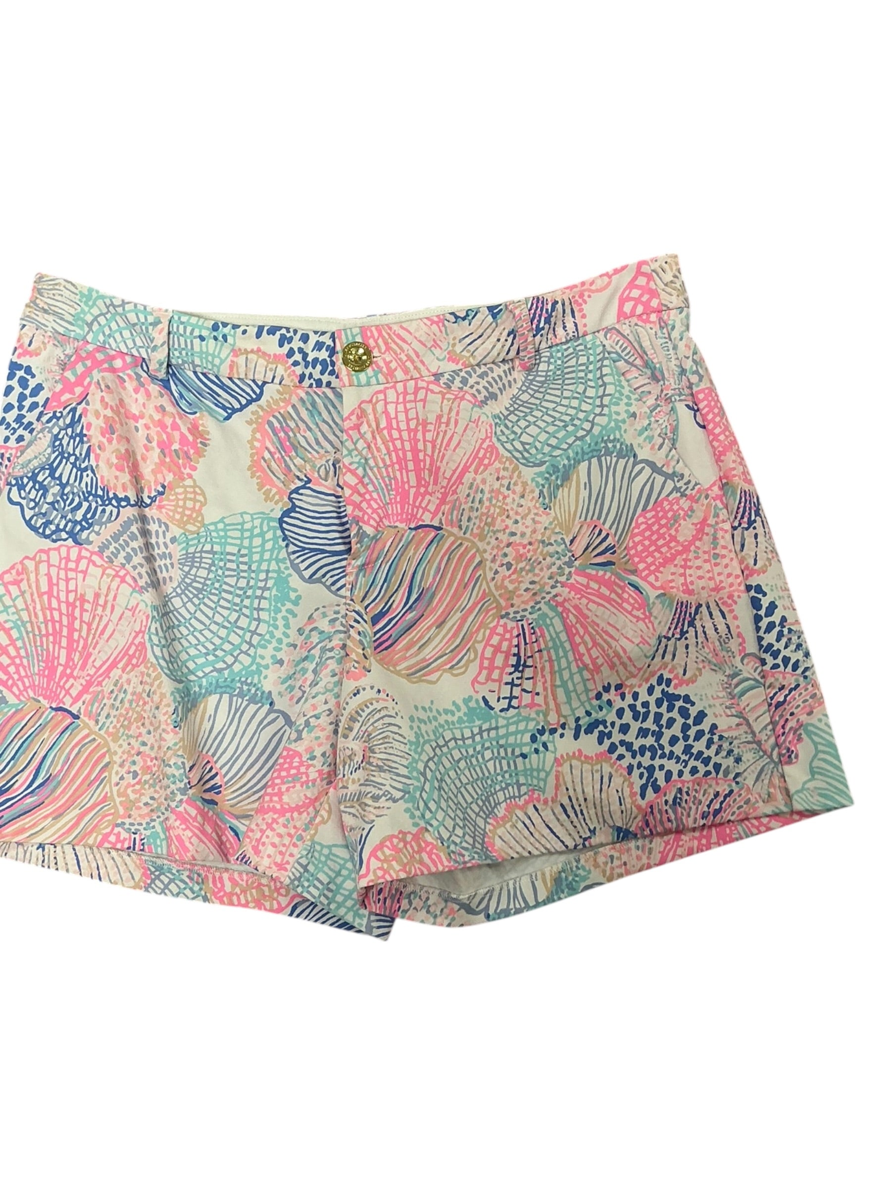 Lilly Pulizter Callahan Short Multi Roar Of The Seas - Size 12