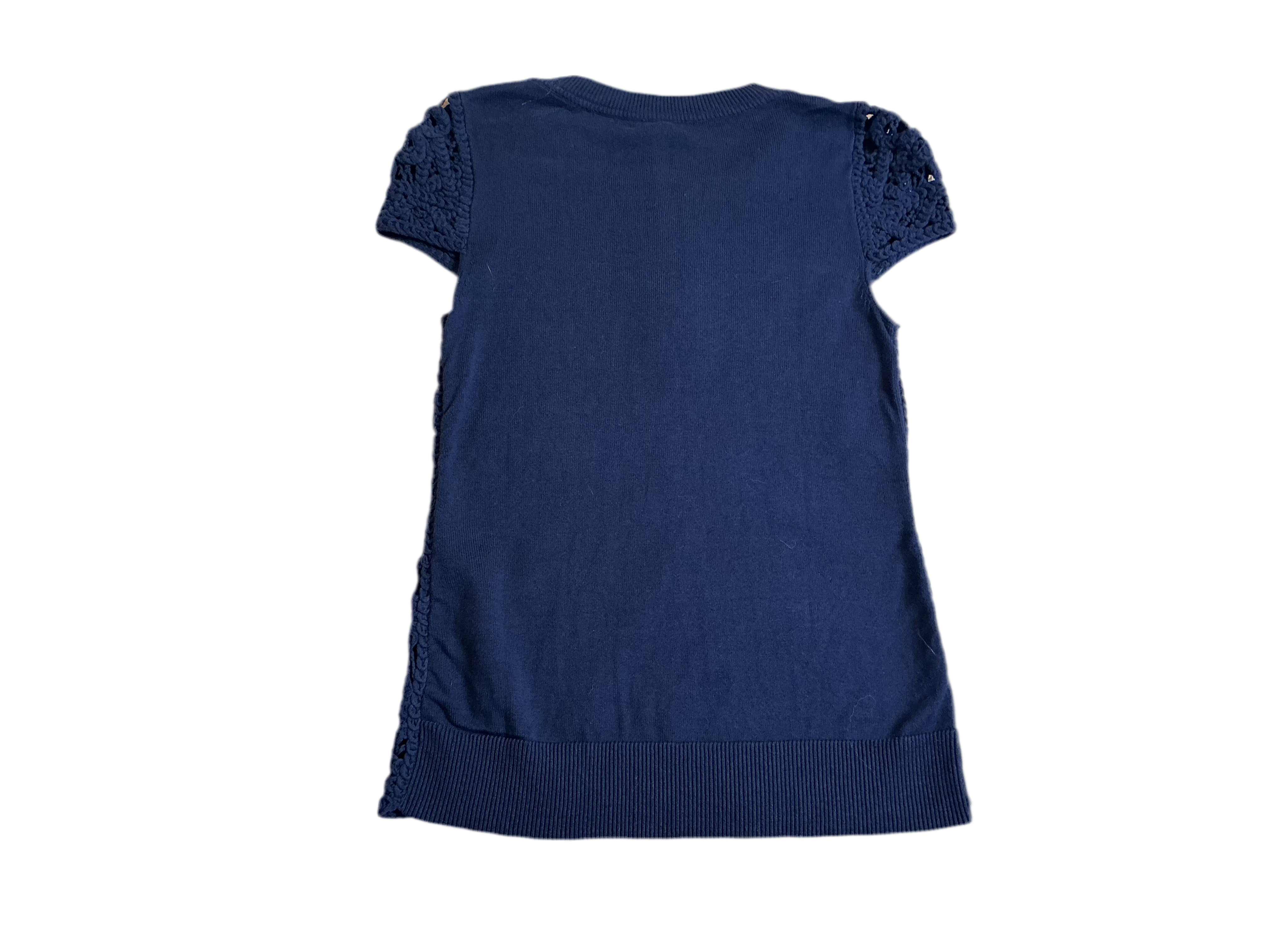 Lilly Pulitzer NWT - Jamie Sweater - True Navy Battenburg Stitch - Size XS