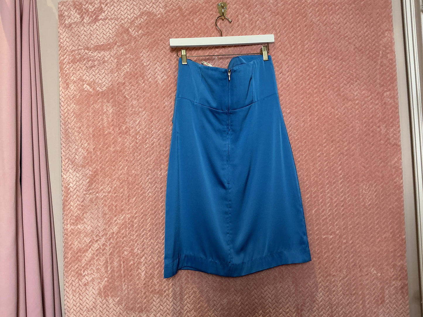 Lilly Pulitzer NWT Carlynn Strapless Sati Morelle Blue - Size 6