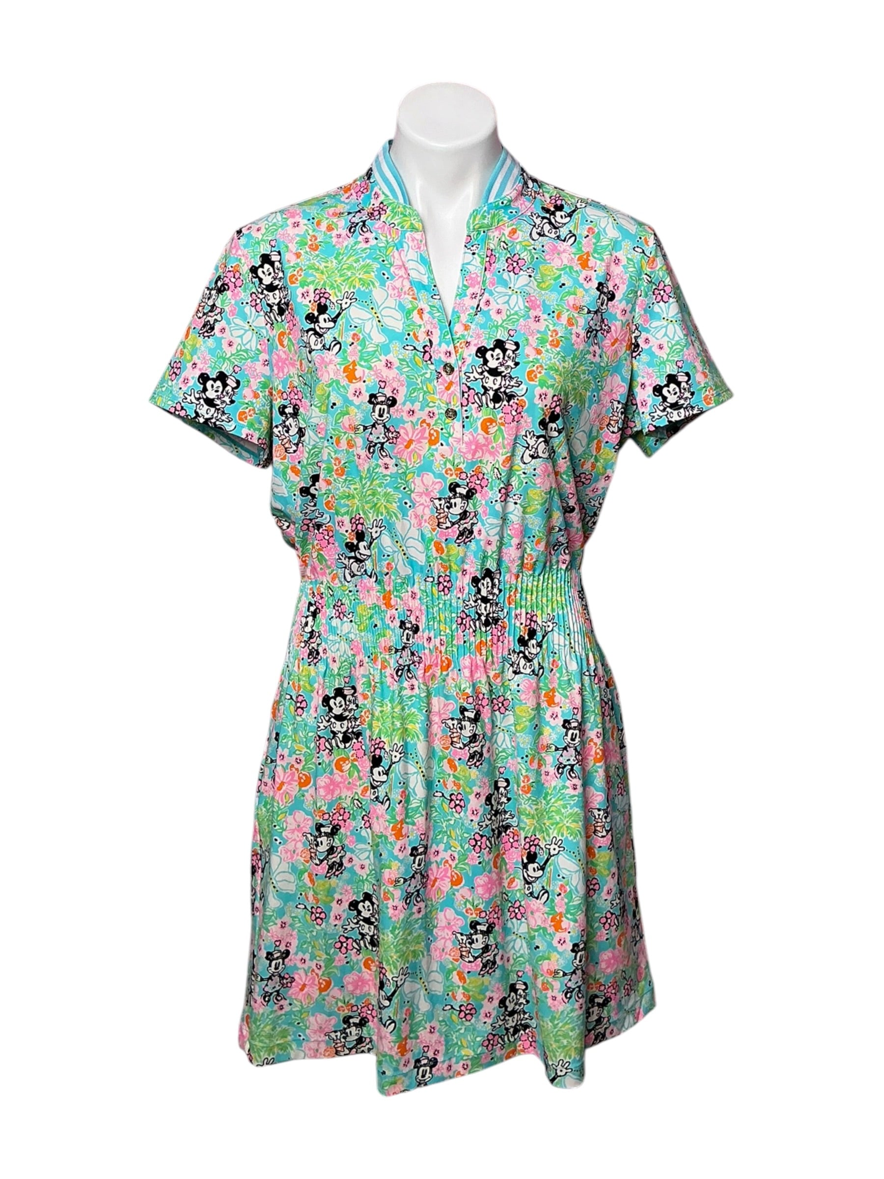 Lilly Pulitzer Lilly Hearts Disney UPF 50+ Luxletic Love Active Dress - Size XL