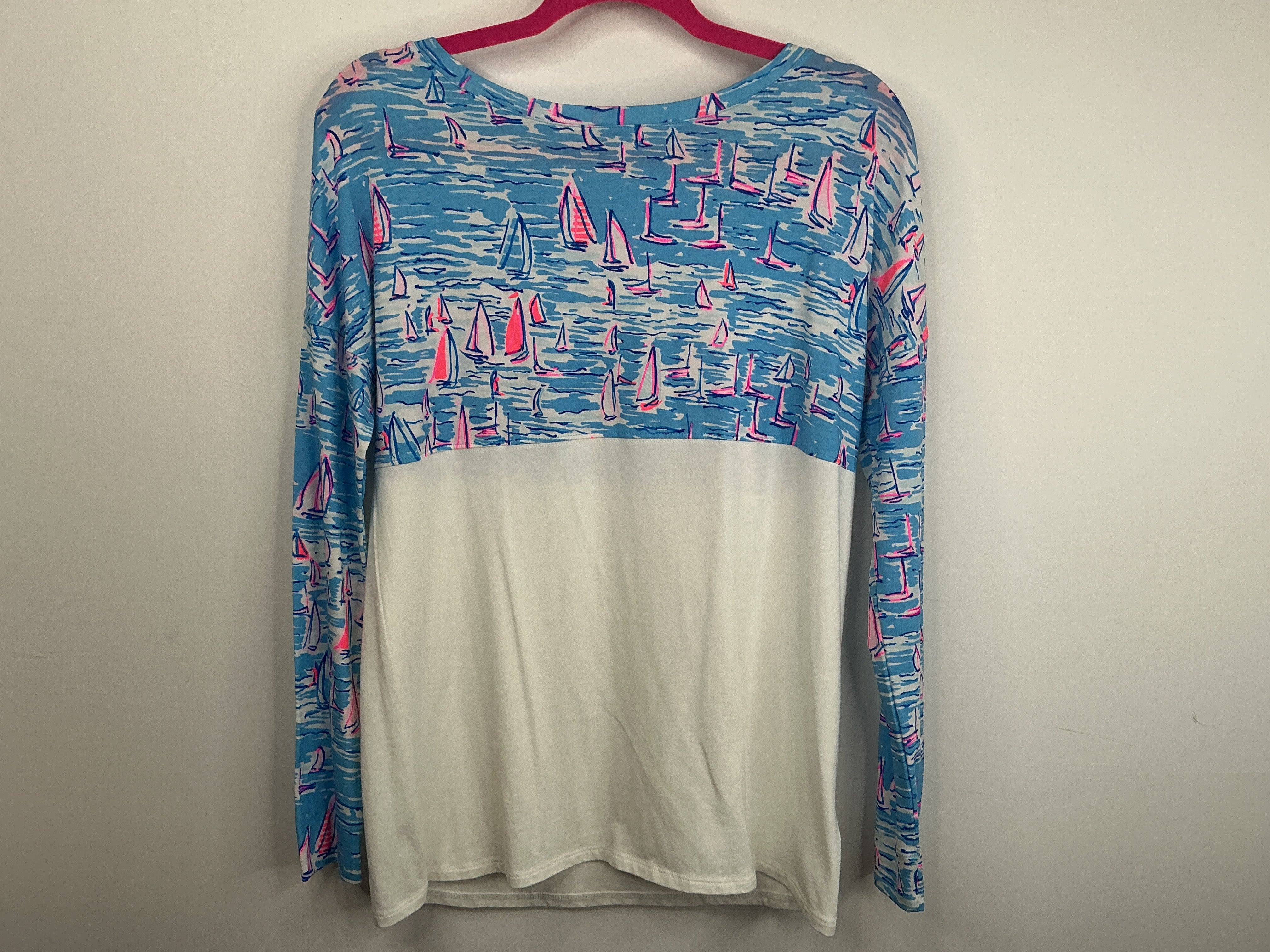 Lilly Pulitzer NWT - Finn Top - Zanzibar Blu - Size XS