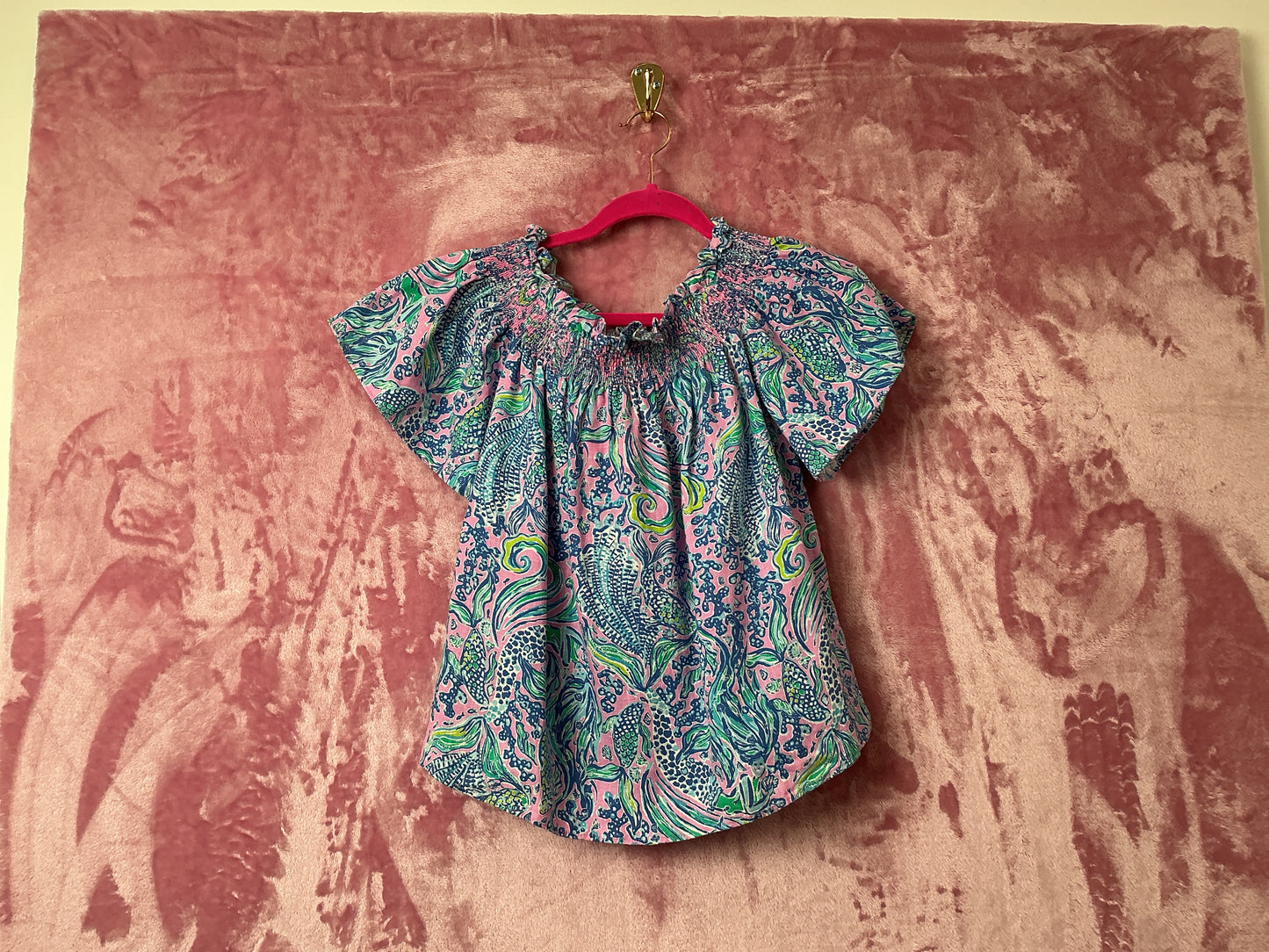 Lilly Pulitzer NWT Leanne Off The Shoulder - Size XS