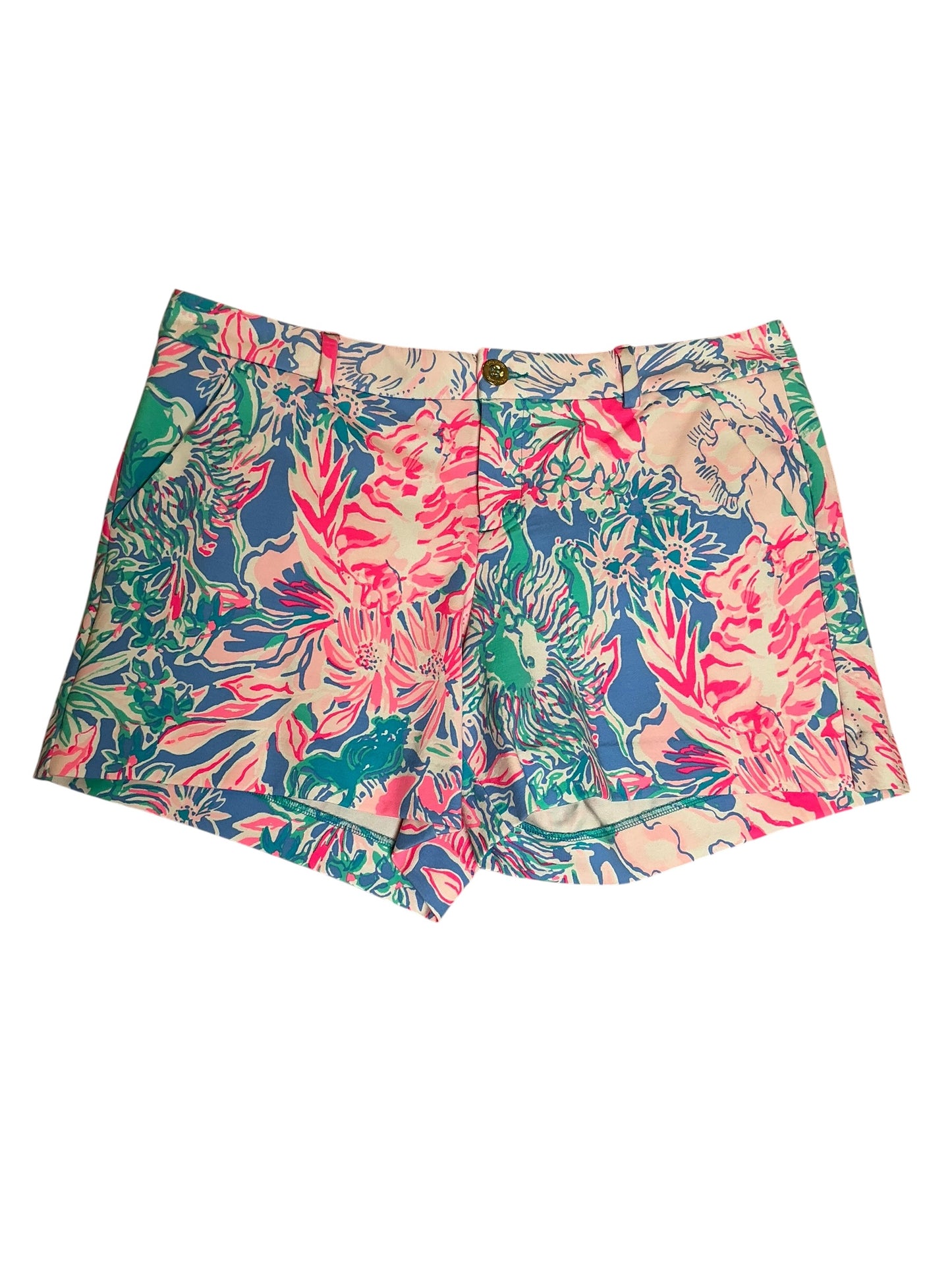 Lilly Pulitzer Callahan Shorts Mermaid Cove - Size 12