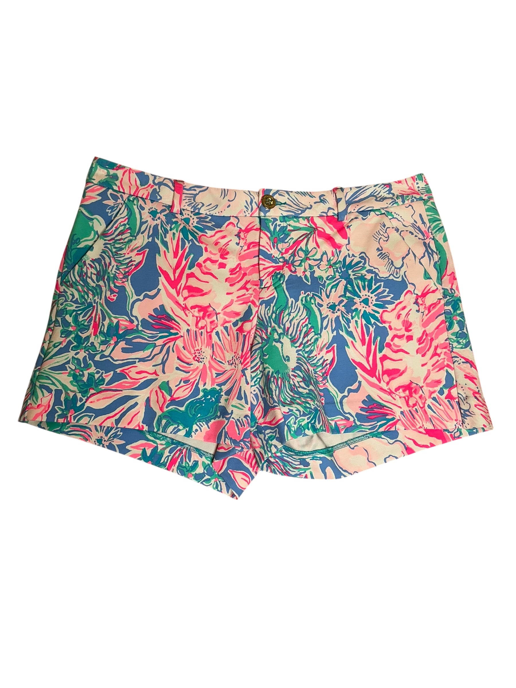 Lilly Pulitzer Callahan Shorts Mermaid Cove - Size 12