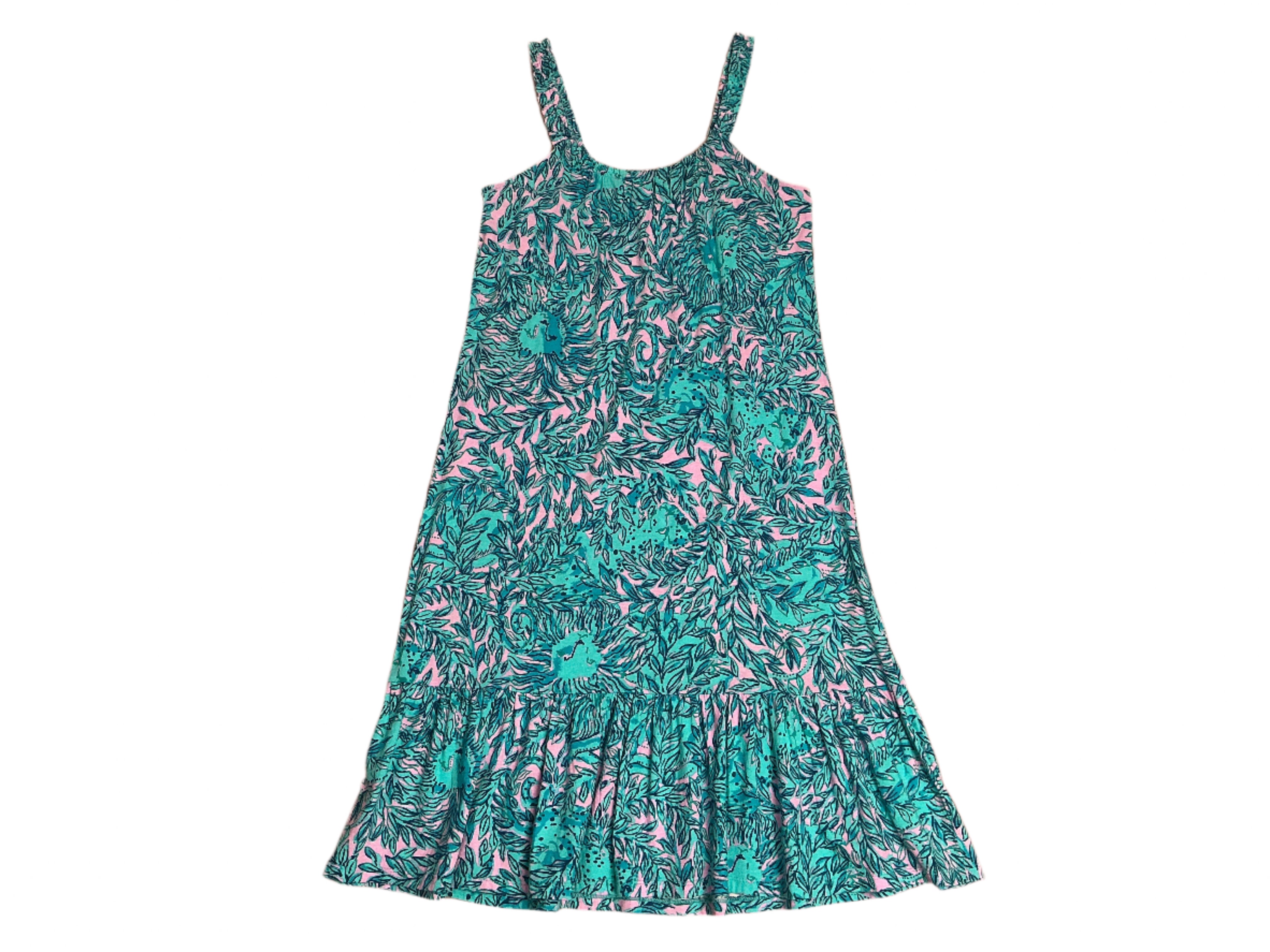 Lilly Pulitzer Collins Tank Dress - Tiered Ruffled Resort - Size - XS