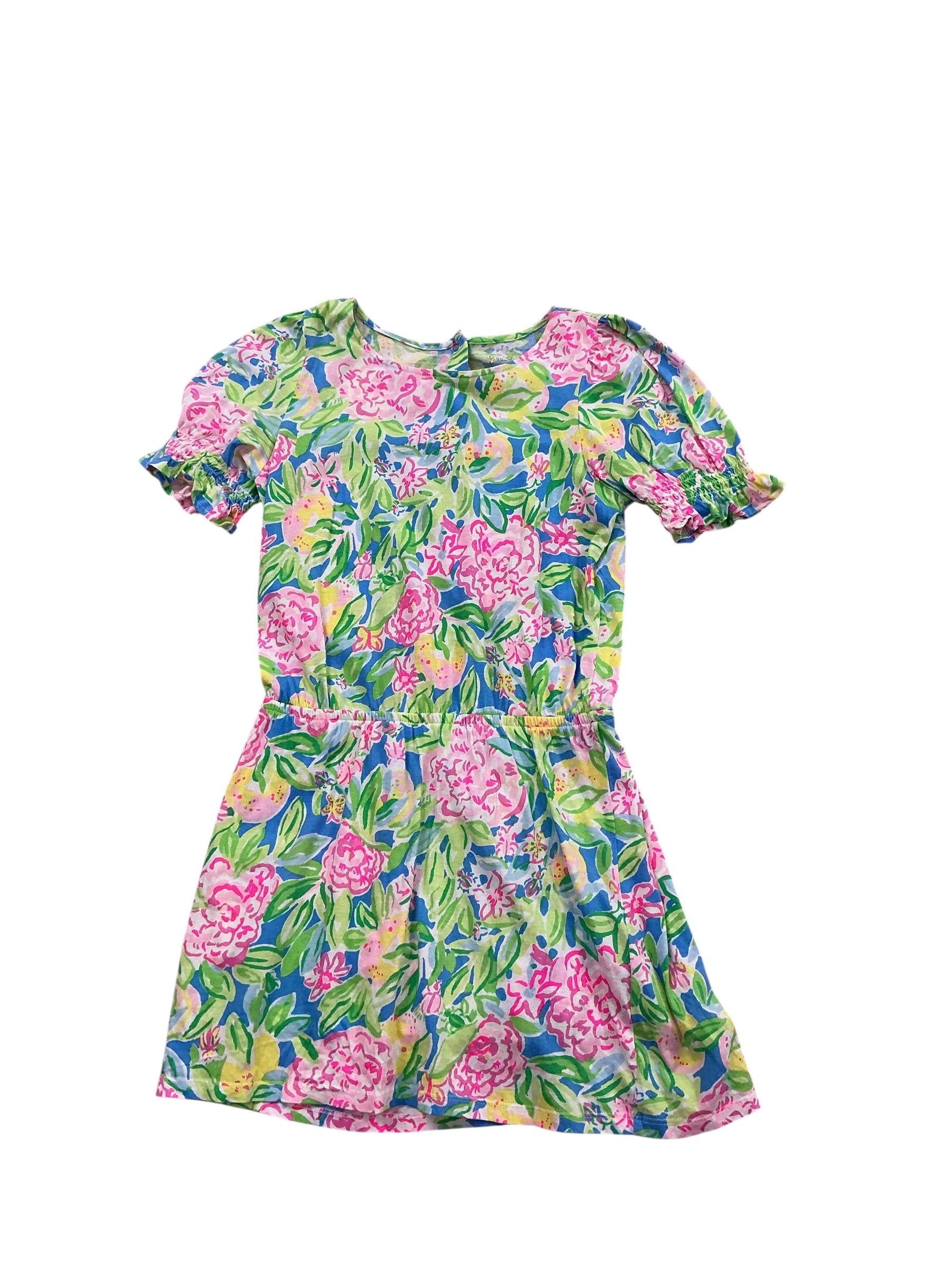 Lilly Pulitzer - Mini Adley Romper - Grove Garden Multi - Girls Size XL