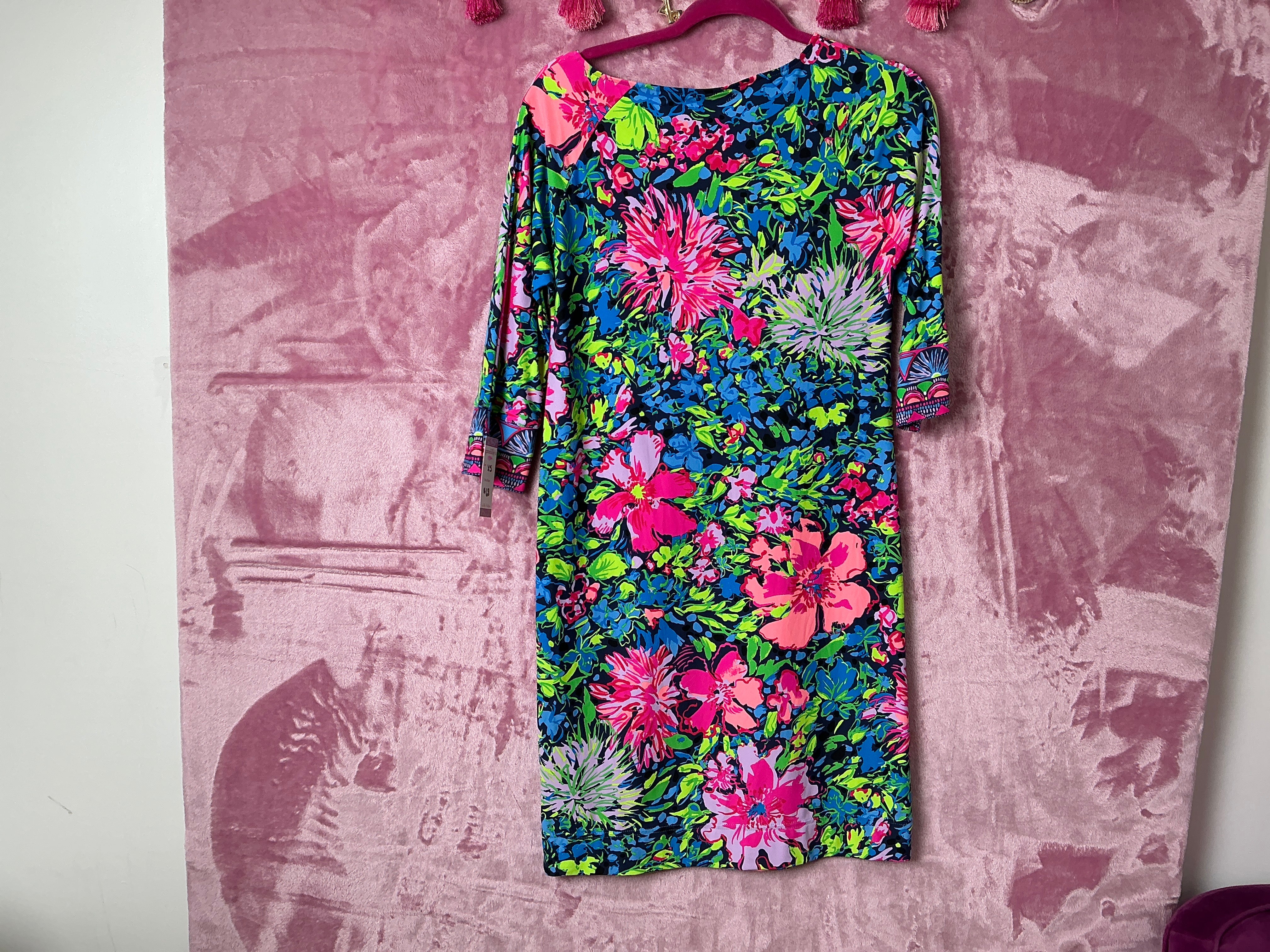 Lilly Pulitzer Braedyn Dress - Festive Fantasy - Size XS