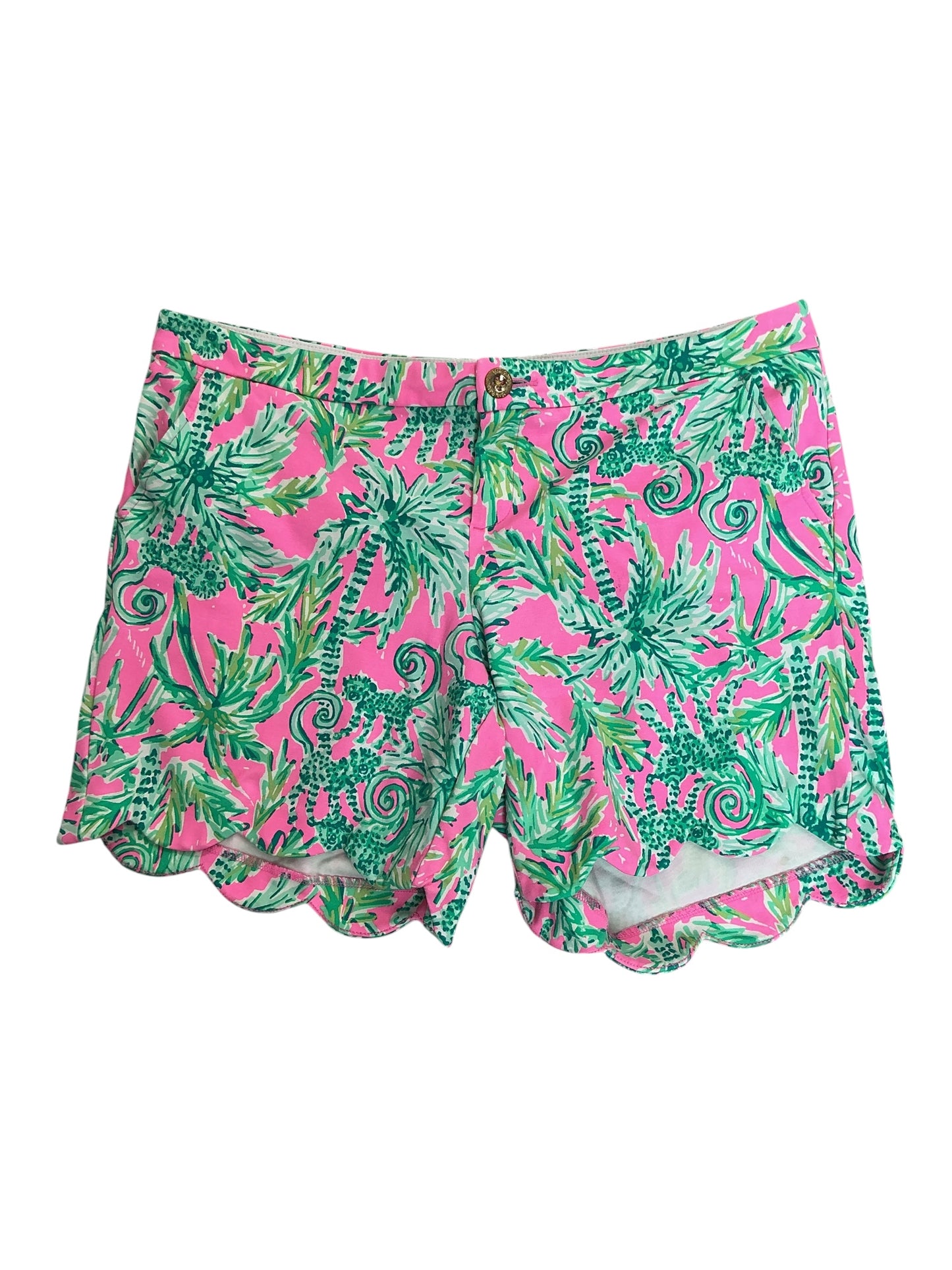 Lilly Pulitzer Buttercup Shorts Raz Berry Catty Shack - Size 14
