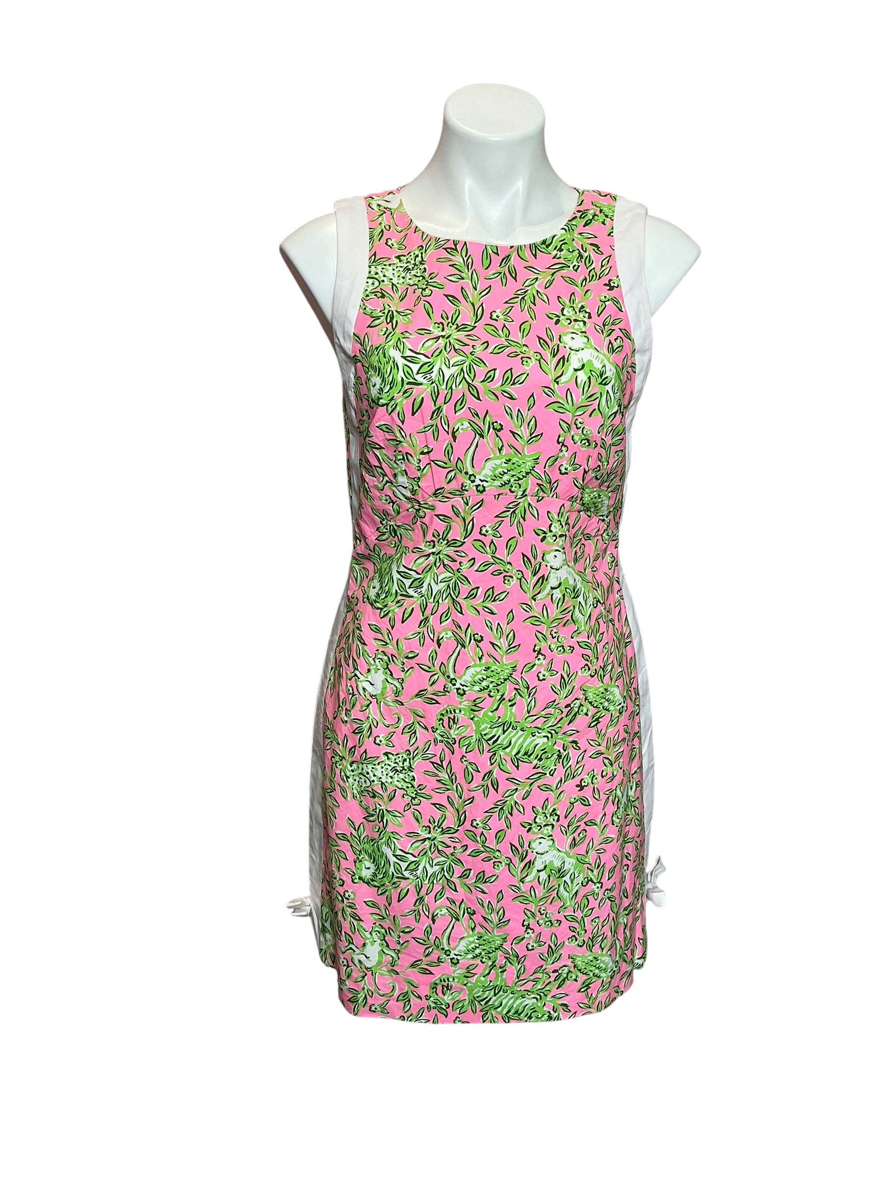 Lilly Pulitzer Beckler Printed Minidress Mane Character Energy - Size 6