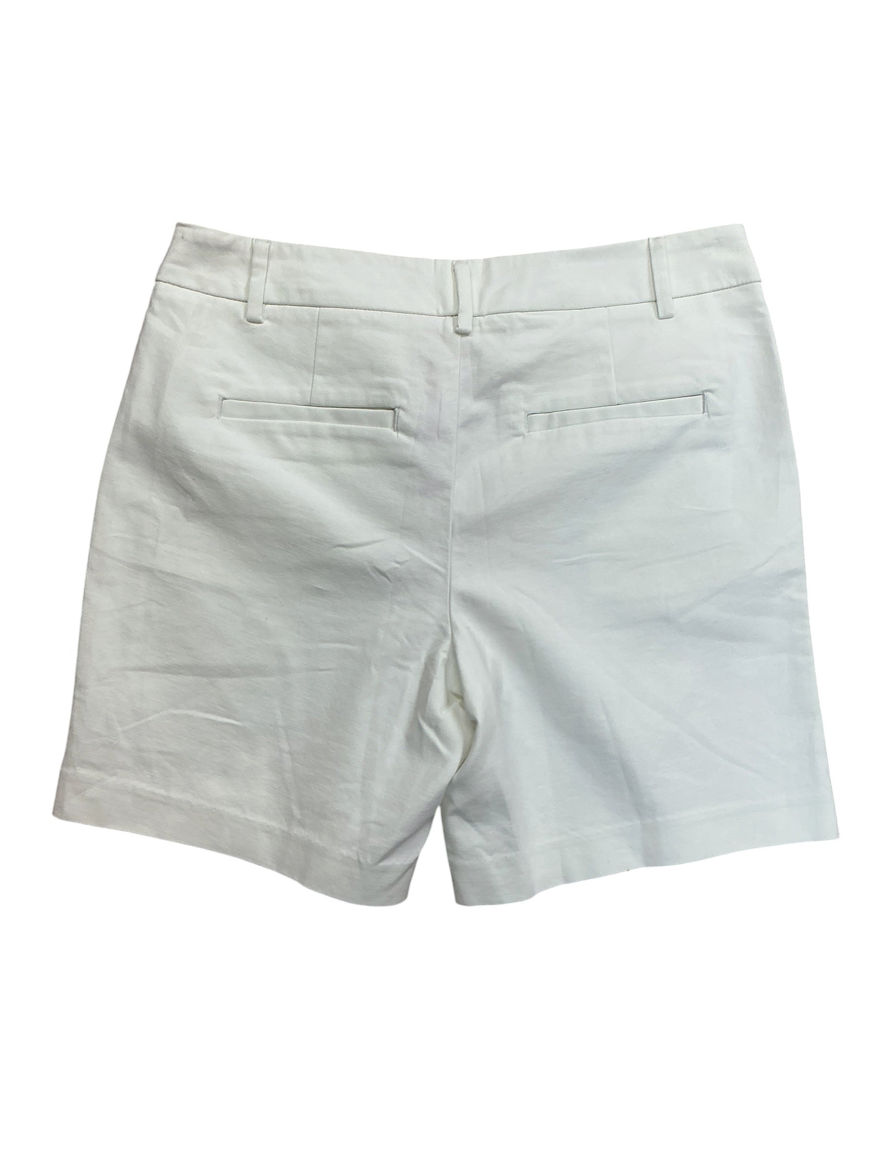 Lilly Pulitzer Shara Stretch Shorts Resort White - Size 8