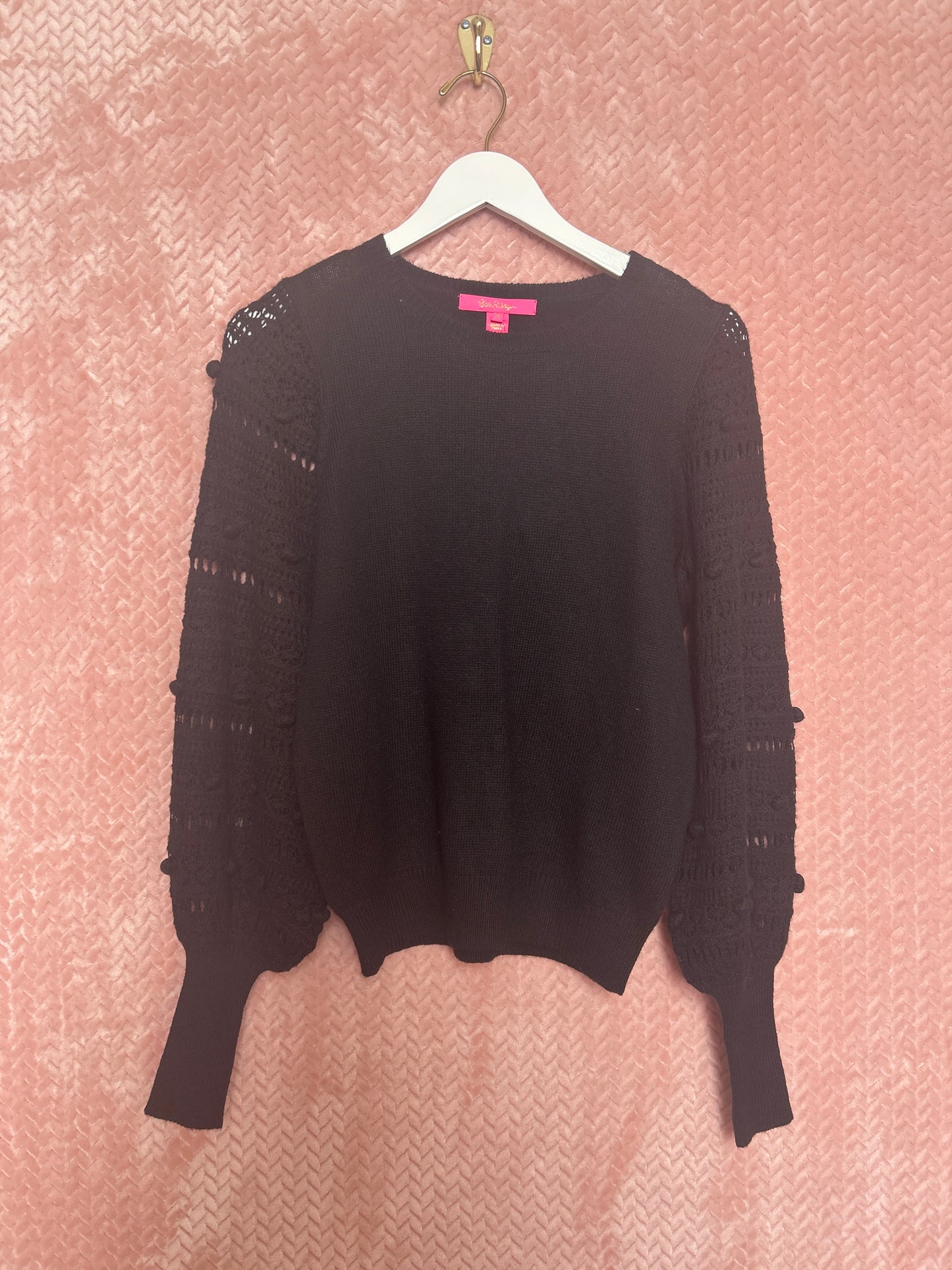 Lilly Pulitzer NWT Lanetta Sweater Black -