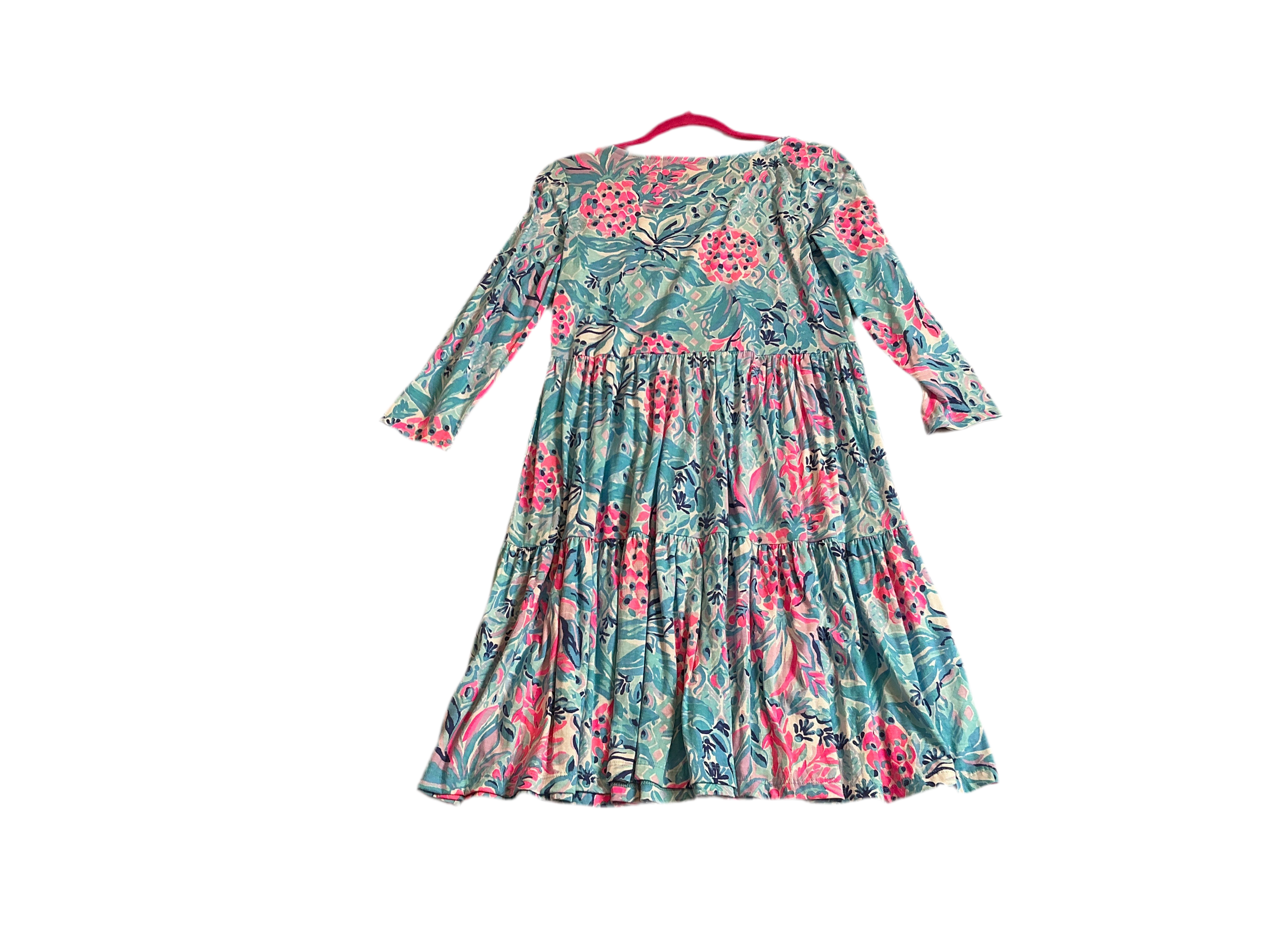 Lilly Pulitzer Geanna Swing Dress in the Zanzibar Blue Party Princess print - Size XS