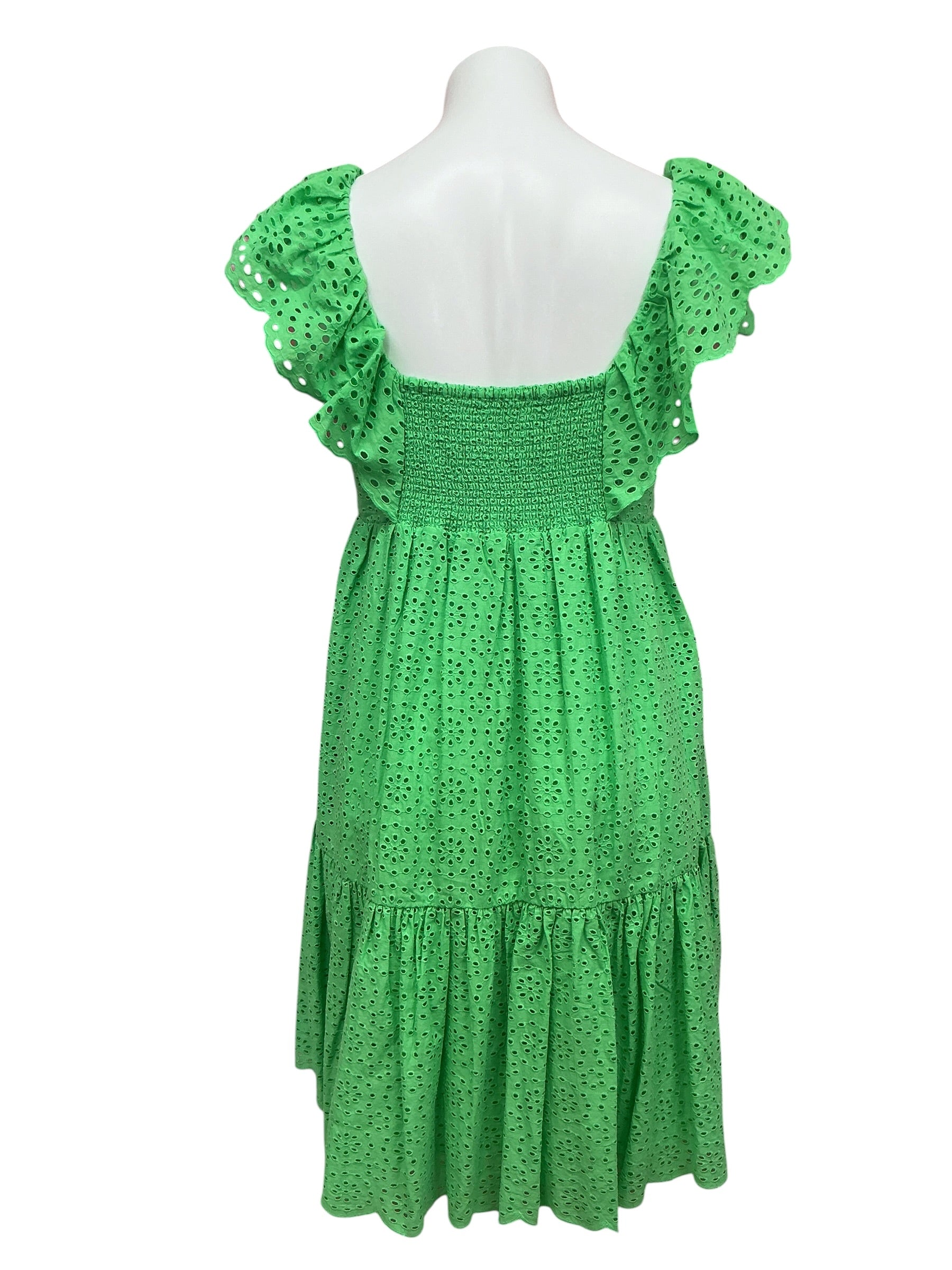 Lilly Pulitzer NWT Asteria Dress Cabana Green Daisy Dreams Eyelet - Size 6
