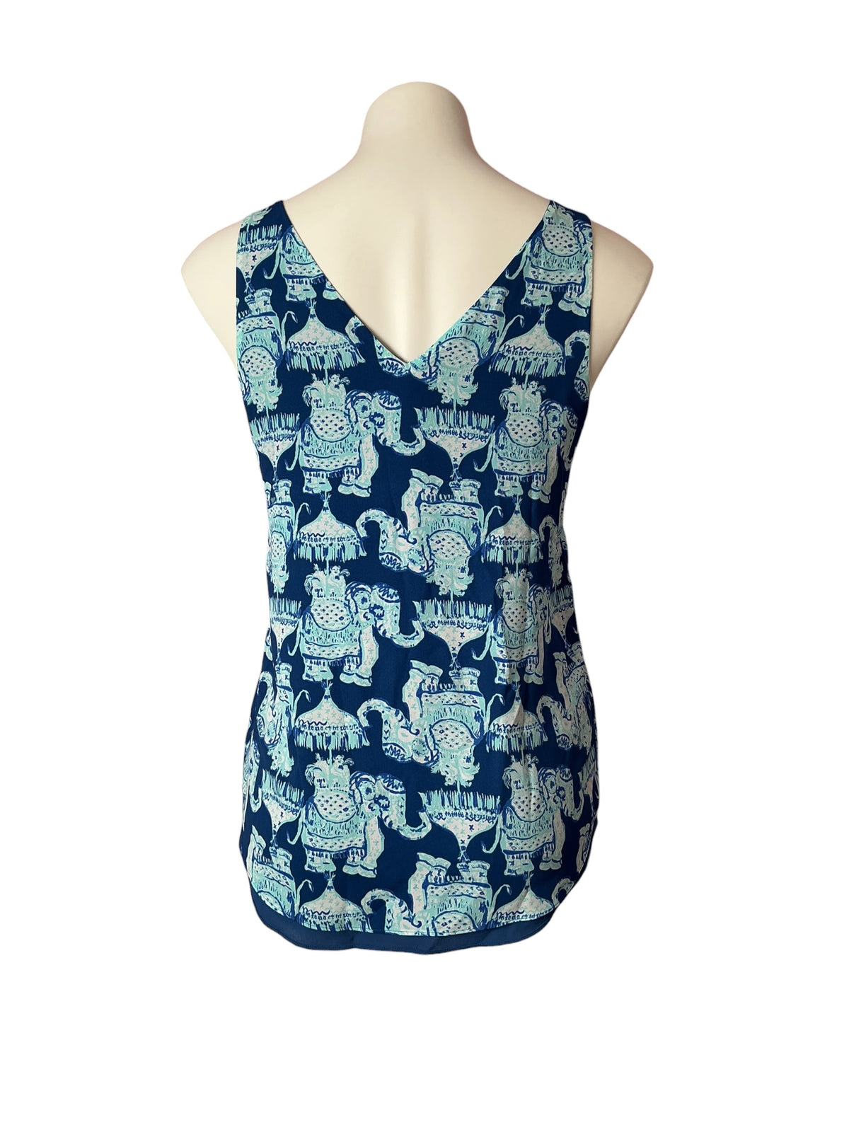 Lilly Pulitzer Florin Reversible Tank Top Joy Ride - Size XS