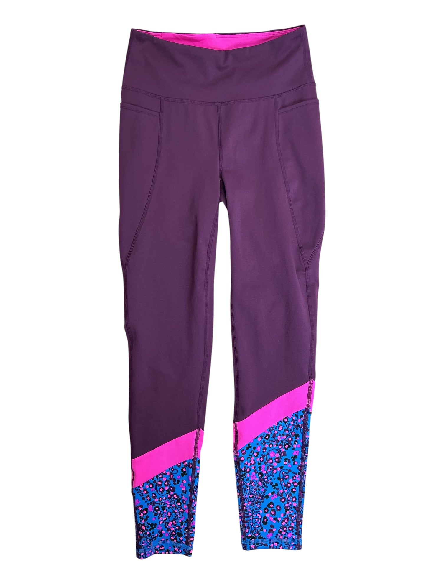 Lilly Pulitzer Luxletic Weekender High Rise Leggings Cherry Ganache Growl And Prowl - Size S
