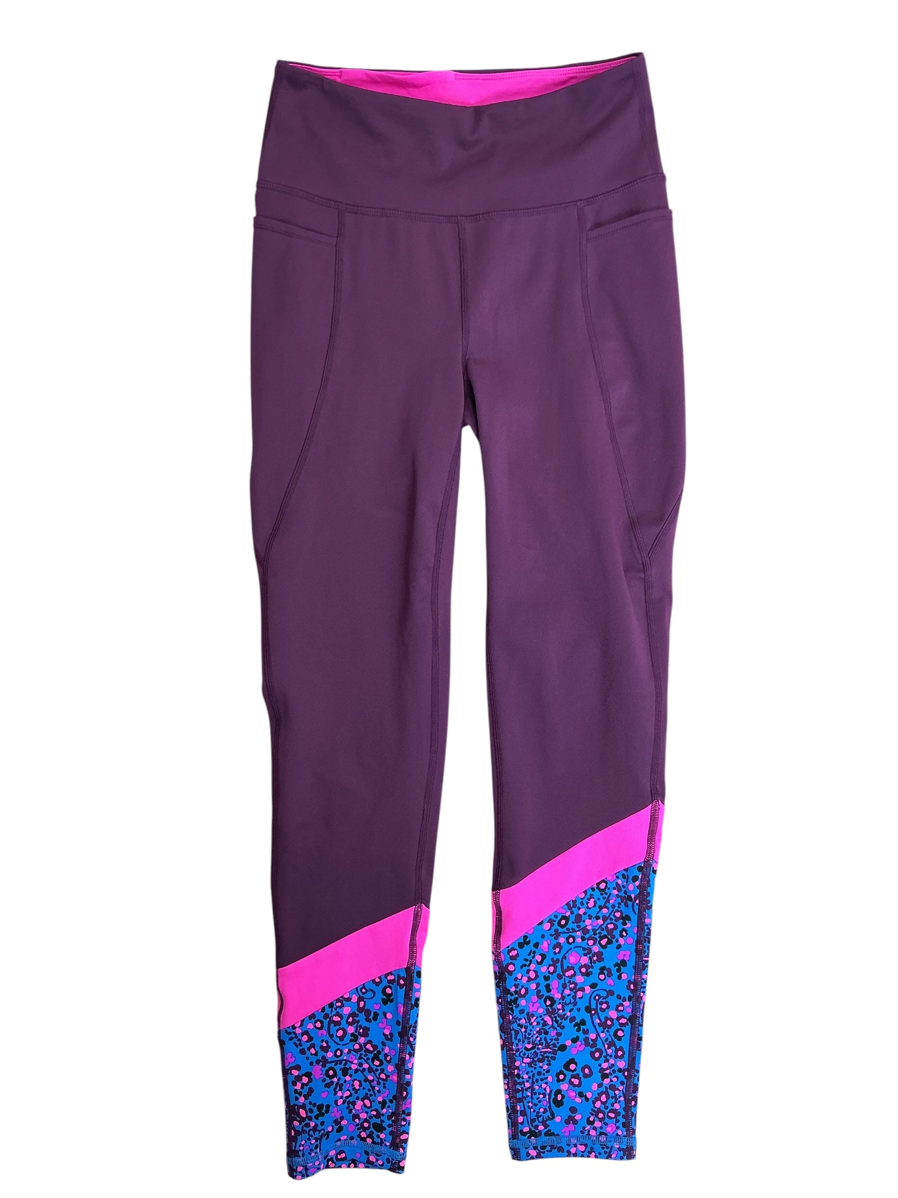 Lilly Pulitzer Luxletic Weekender High Rise Leggings Cherry Ganache Growl And Prowl - Size S
