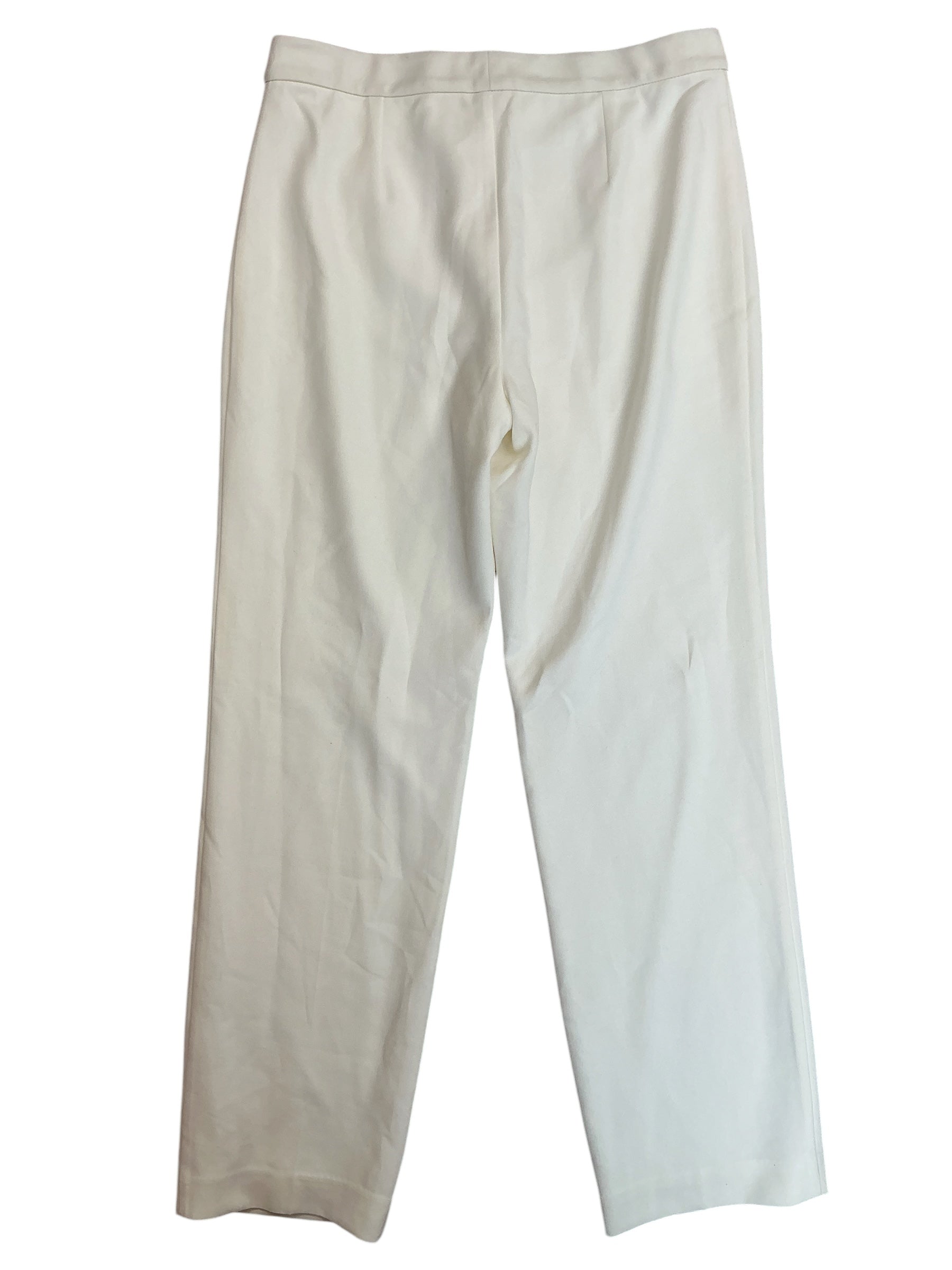 Lilly Pulitzer Ana High Rise Ankle Pants Coconut White - Size 10