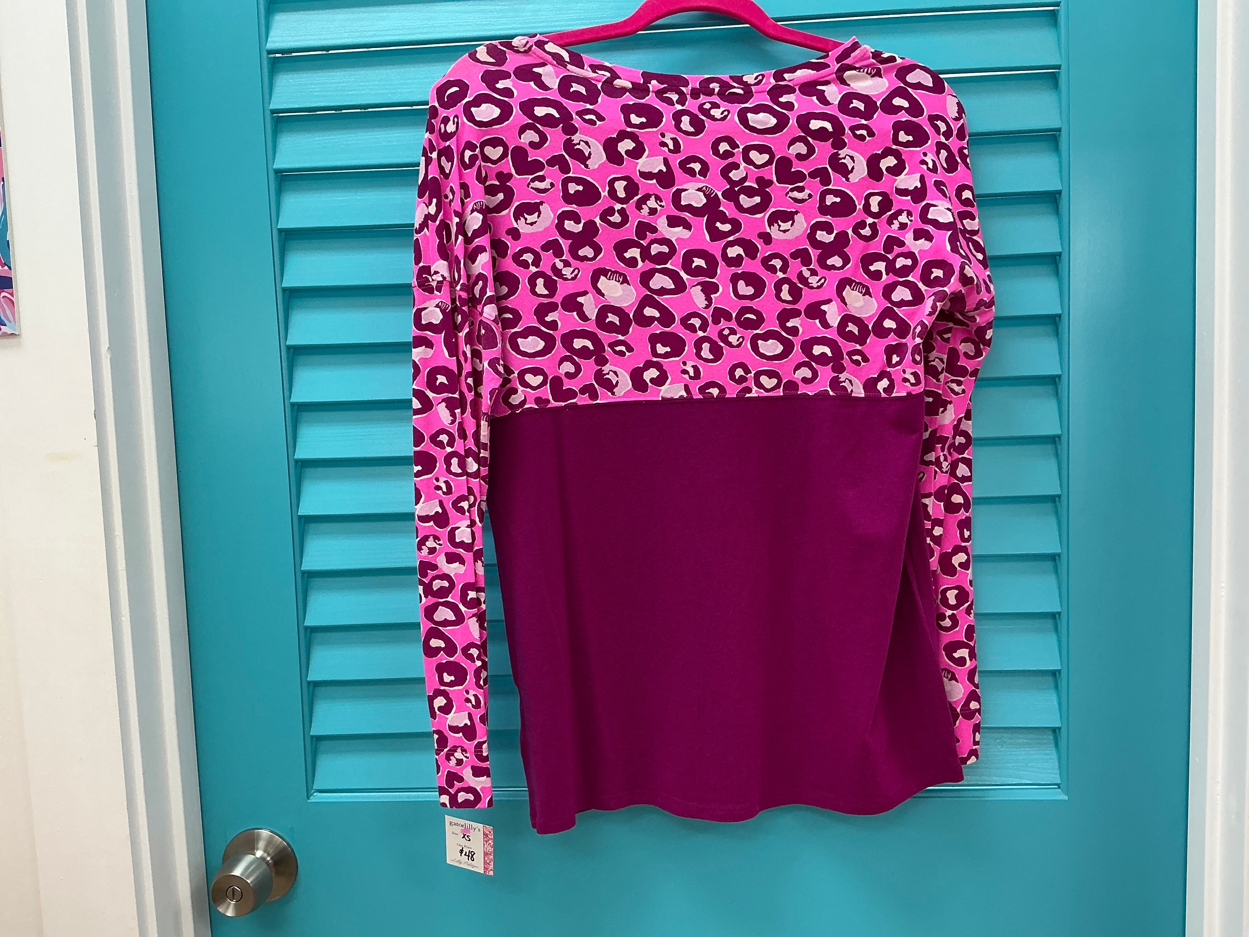 Lilly Pulitzer Long Sleeve Top - Size XS
