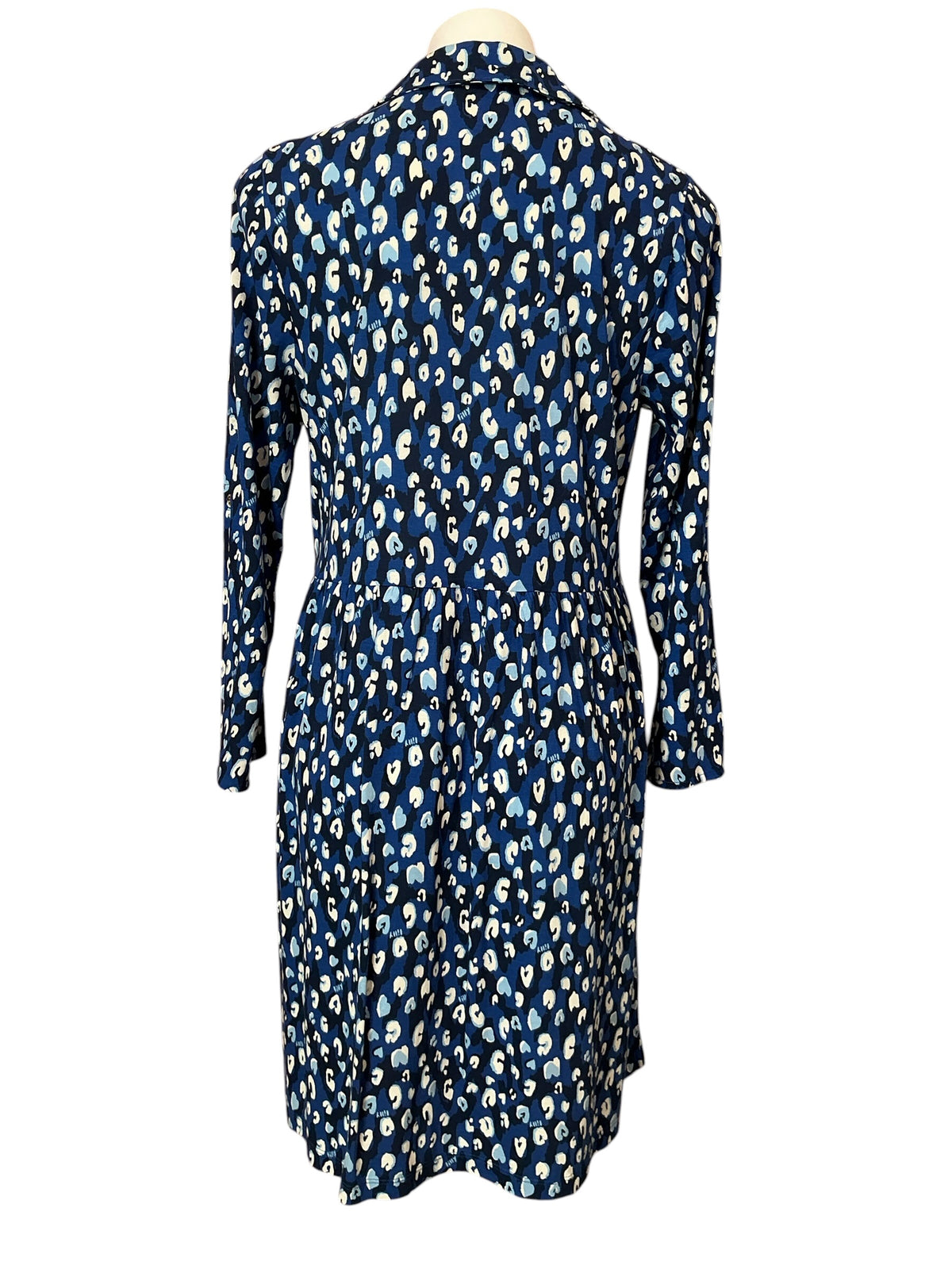 Lilly Pulitzer Saralyn Popover Shirtdress Starlight Navy You’re An Animal - Size M