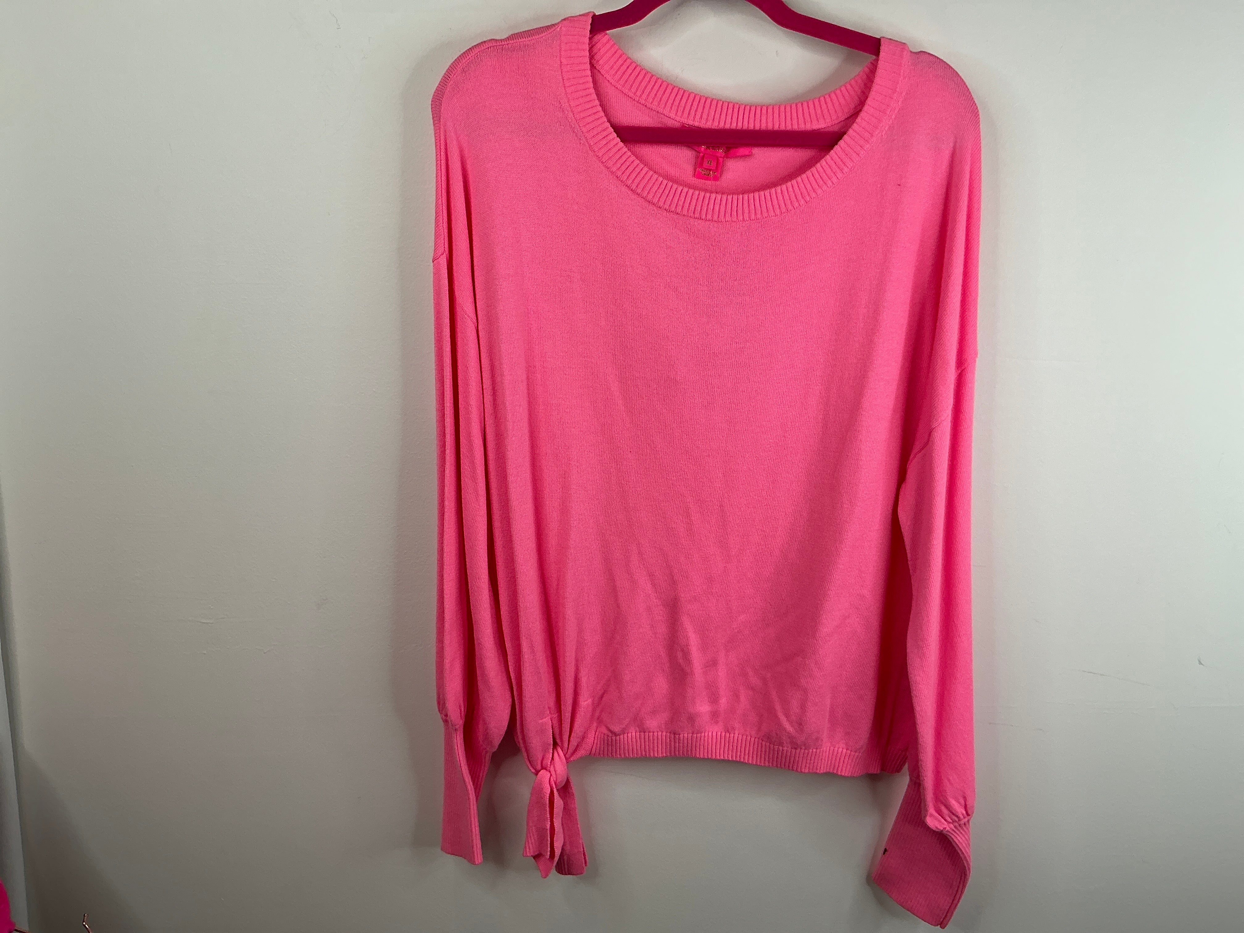 Lilly Pulitzer NWT Nariah Sweater Pink Shandy - Size XL