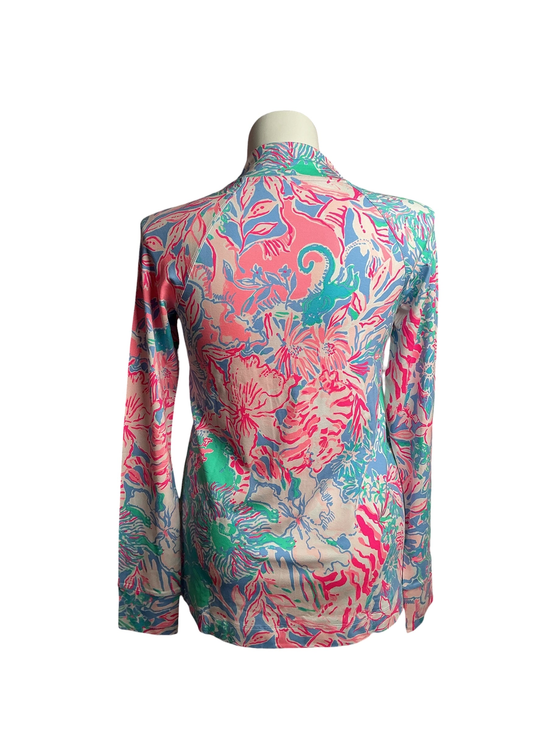 Lilly Pulitzer- UPF 50+ Skipper Popover Multi Mermaids Cove Size L