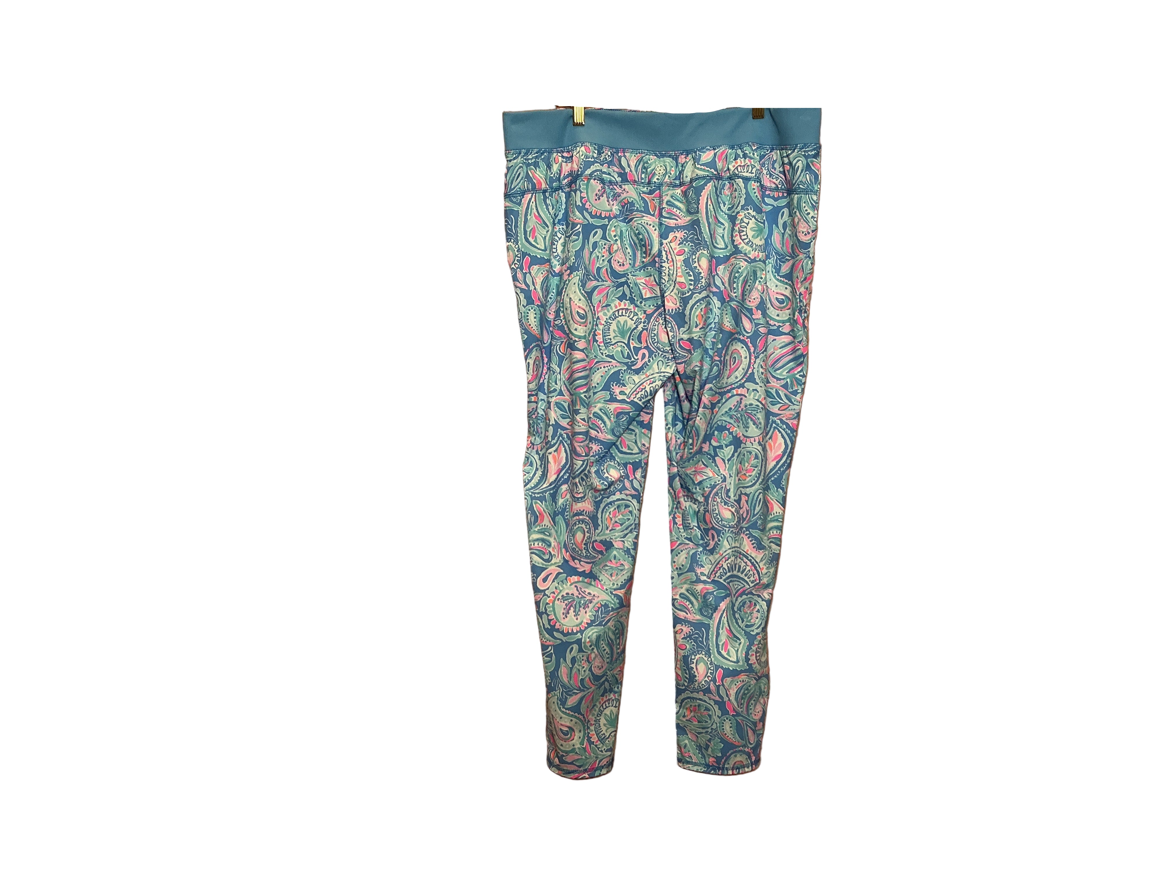 Lilly Pulitzer RUN AROUND PANT -Zanzibar Blue Fish Kiss - Size XL