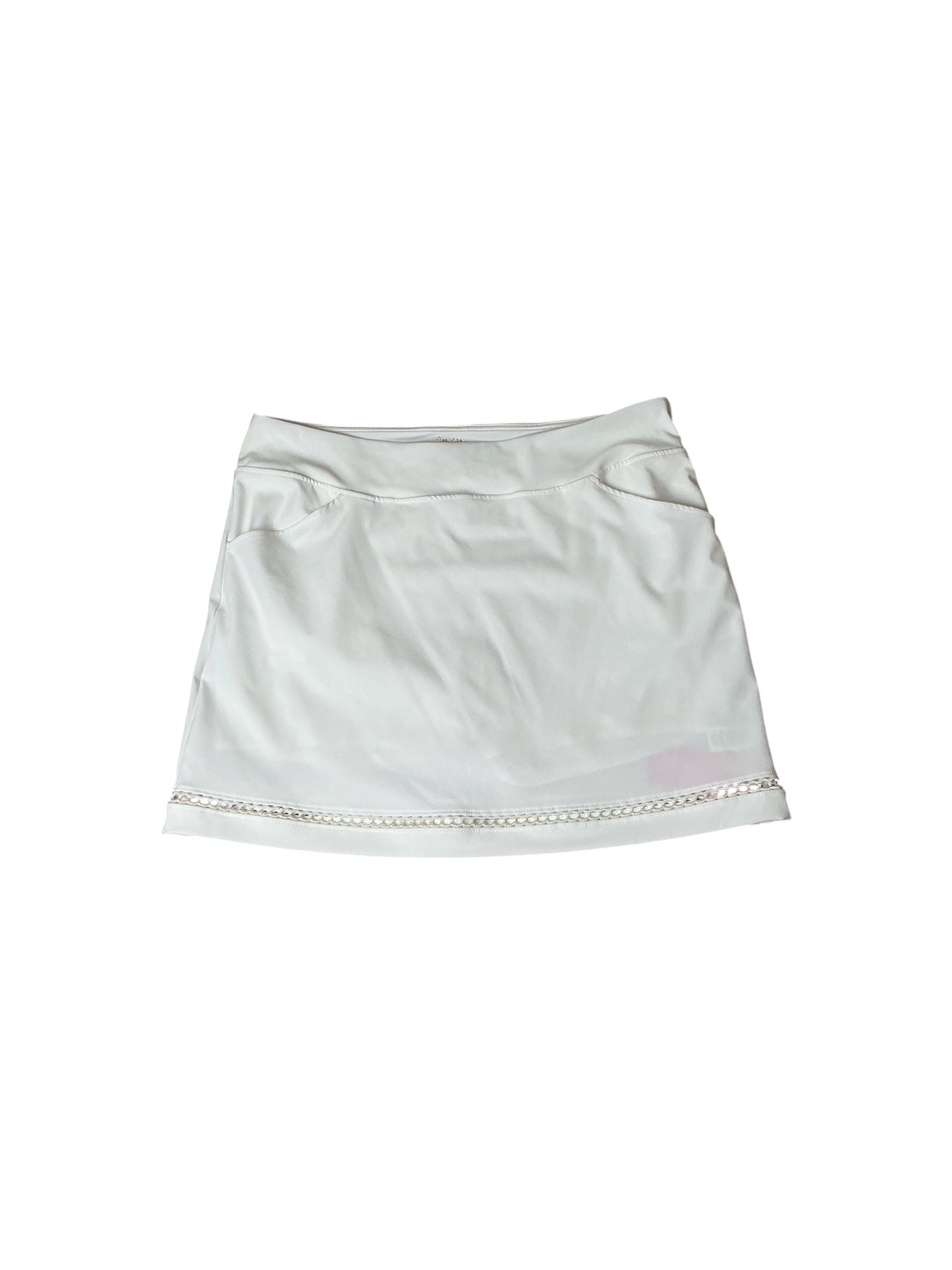 Lilly Pulitzer Luxletic Skort Resort White - Size 16