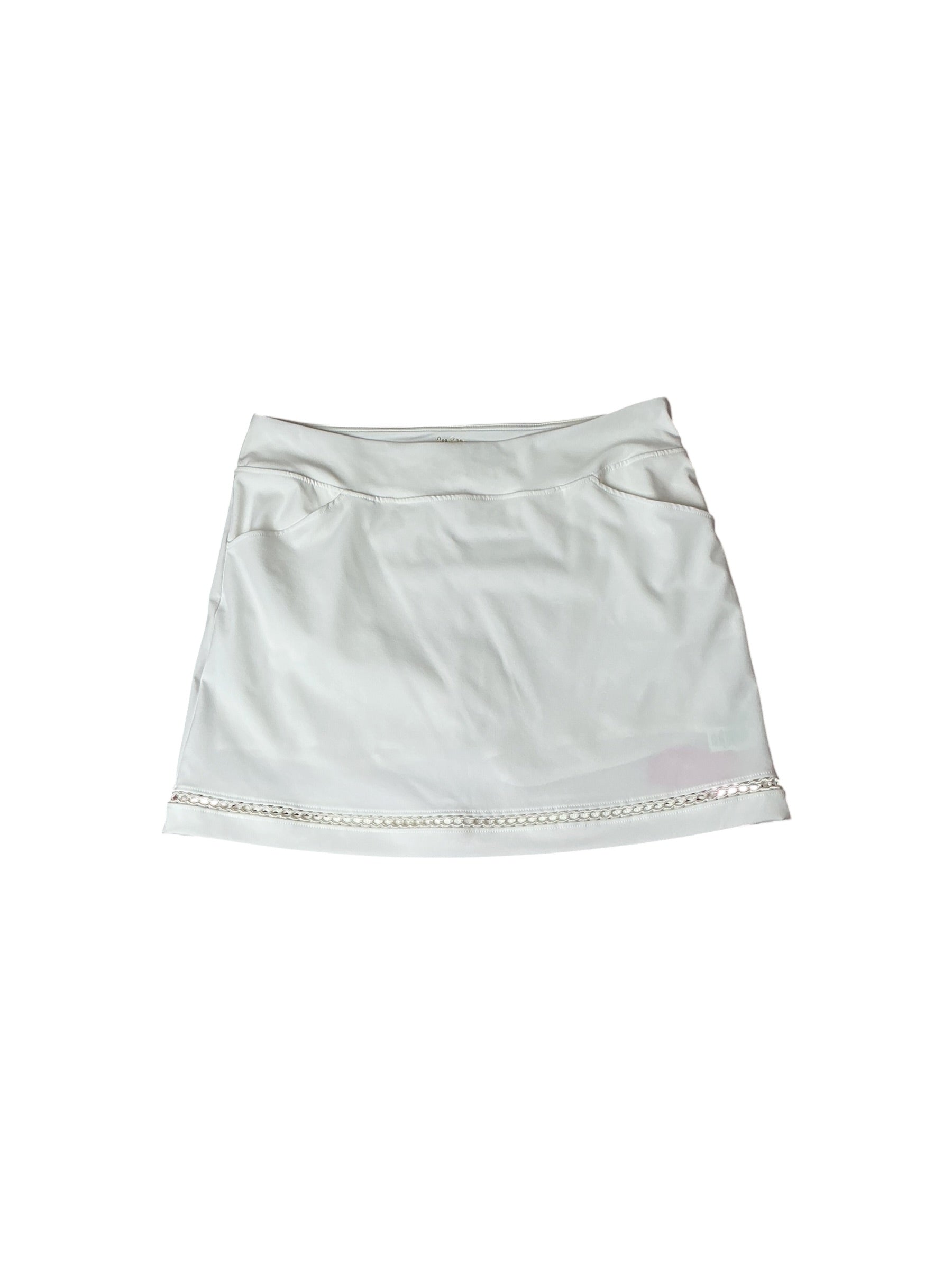 Lilly Pulitzer Luxletic Skort Resort White - Size 16